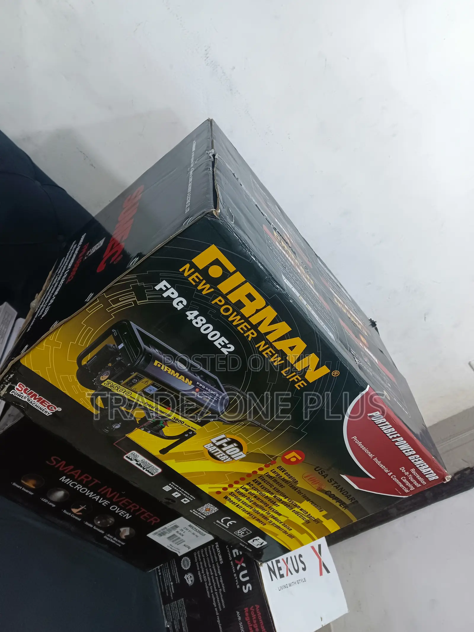 Firman 3.5kva Power Supply Unit Generator ''Fpg-4800e2''