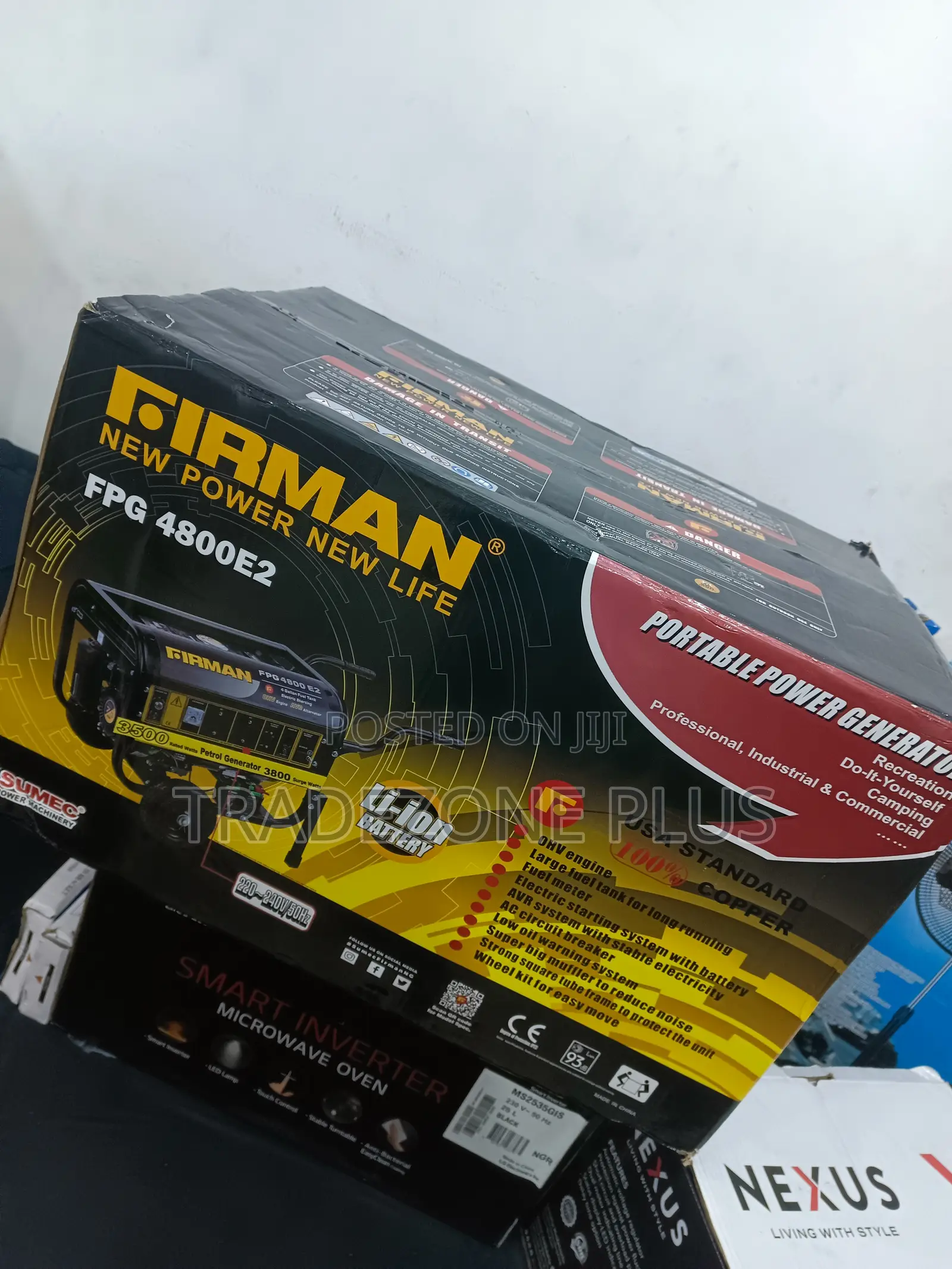 Firman 3.5ka Generator ''Fpg-4800e2''