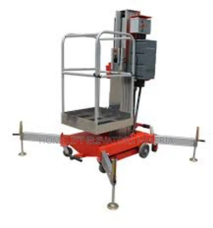 Driveable Vertical JIG Vertical Mast Lift