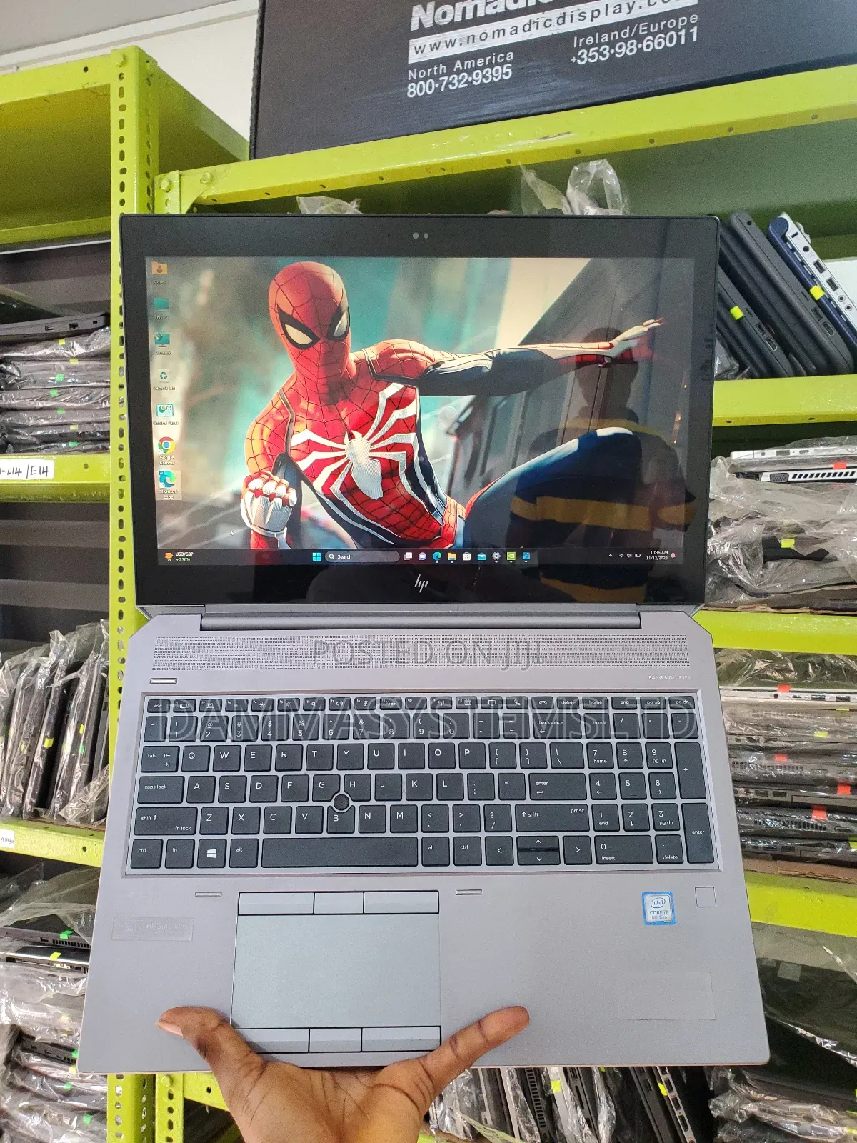 Laptop HP ZBook 15 G4 32GB Nvidia SSD 512GB