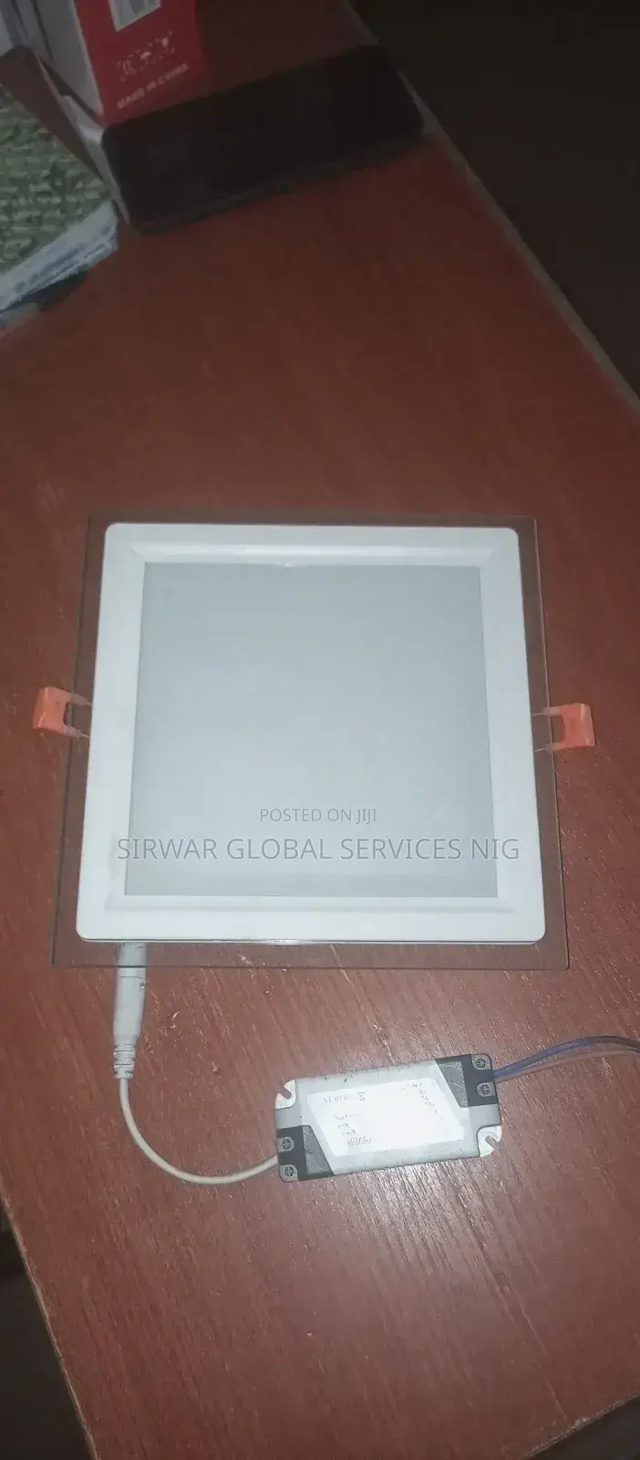 18w Glass Recess Light Square