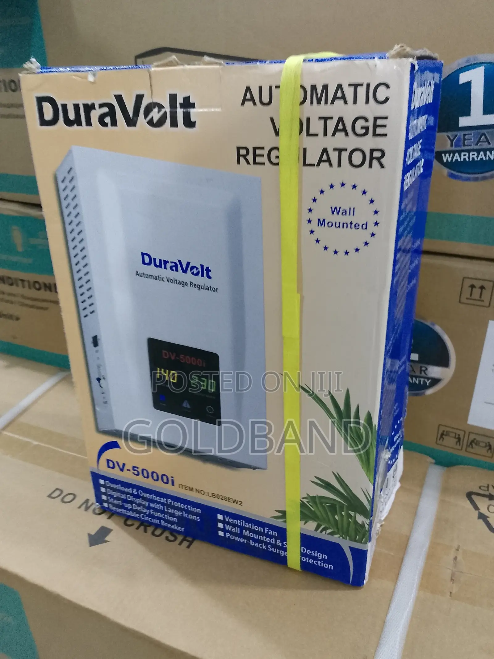 Duravolt 5000W Power Booster Wall Mounted Stabilizer D-5000i