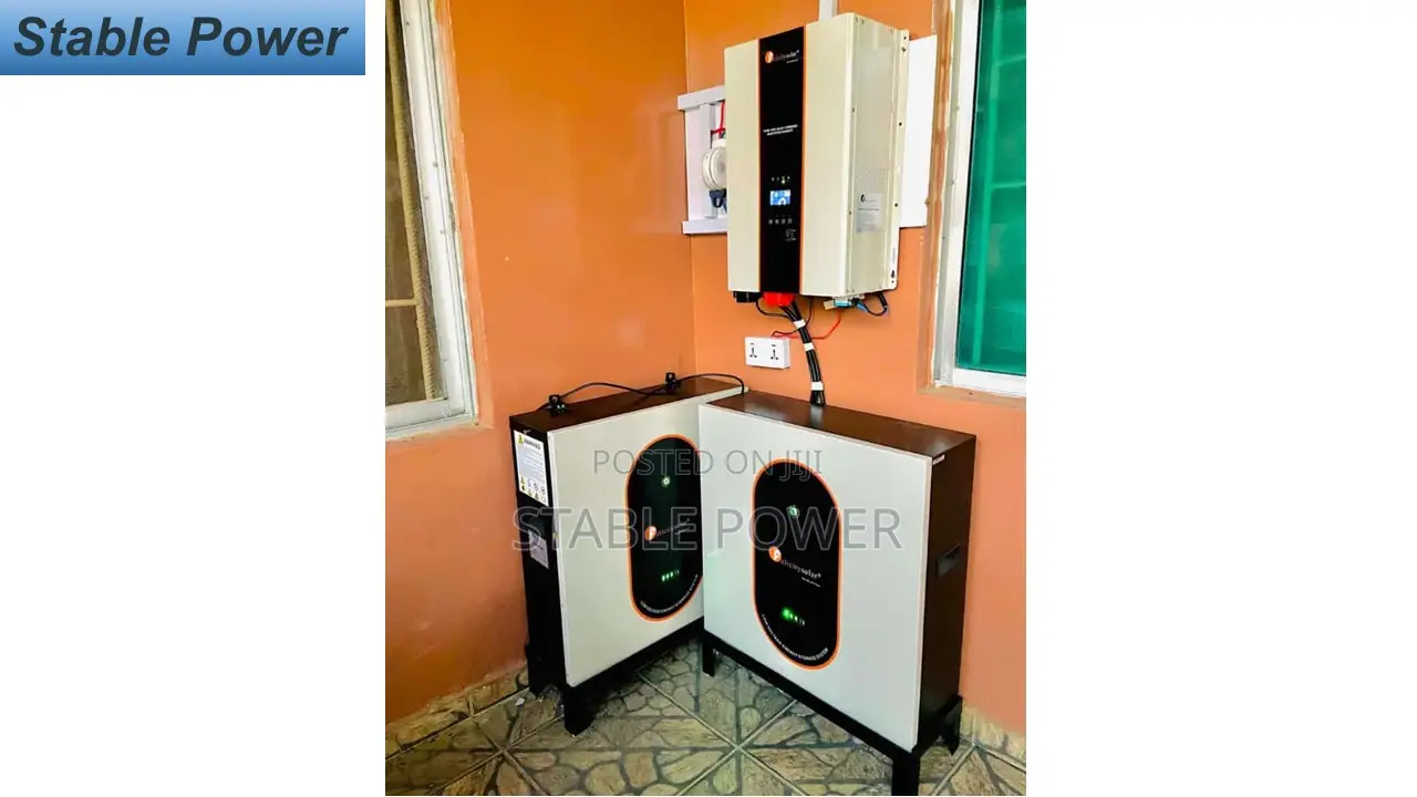 10kva/48v With 2 15kwh Li-Ion Batteries