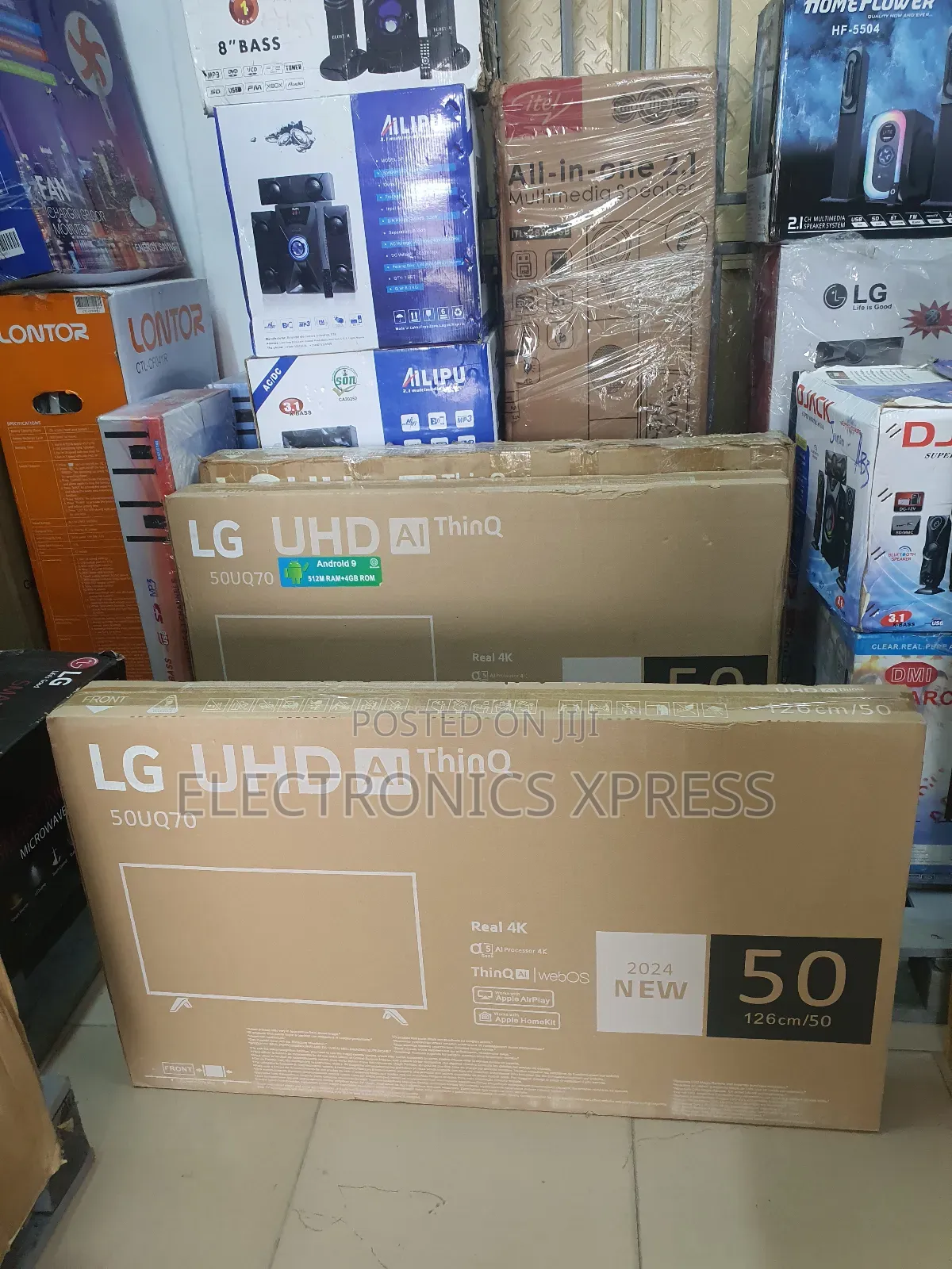 50" Lg Smart Tv With Uhd Ai Thinq