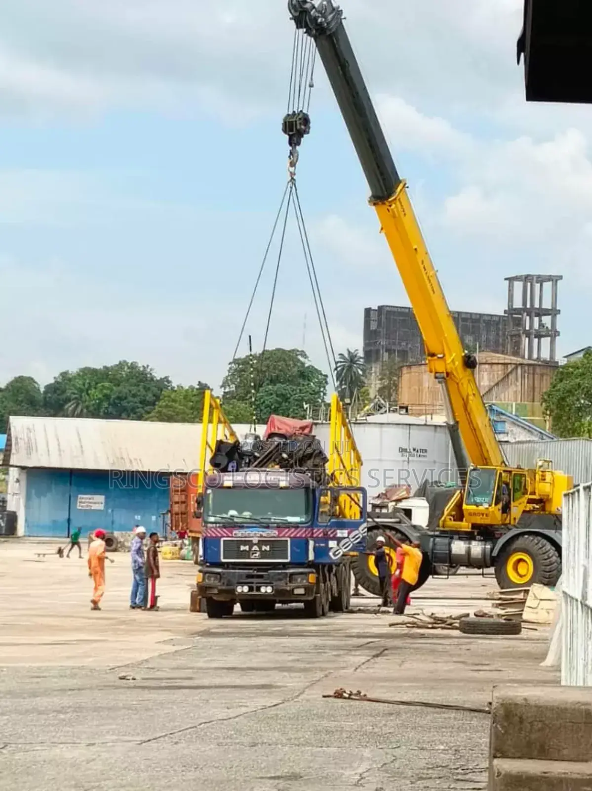 Crane for Hire in Calabar, Uyo and Port Harcourt