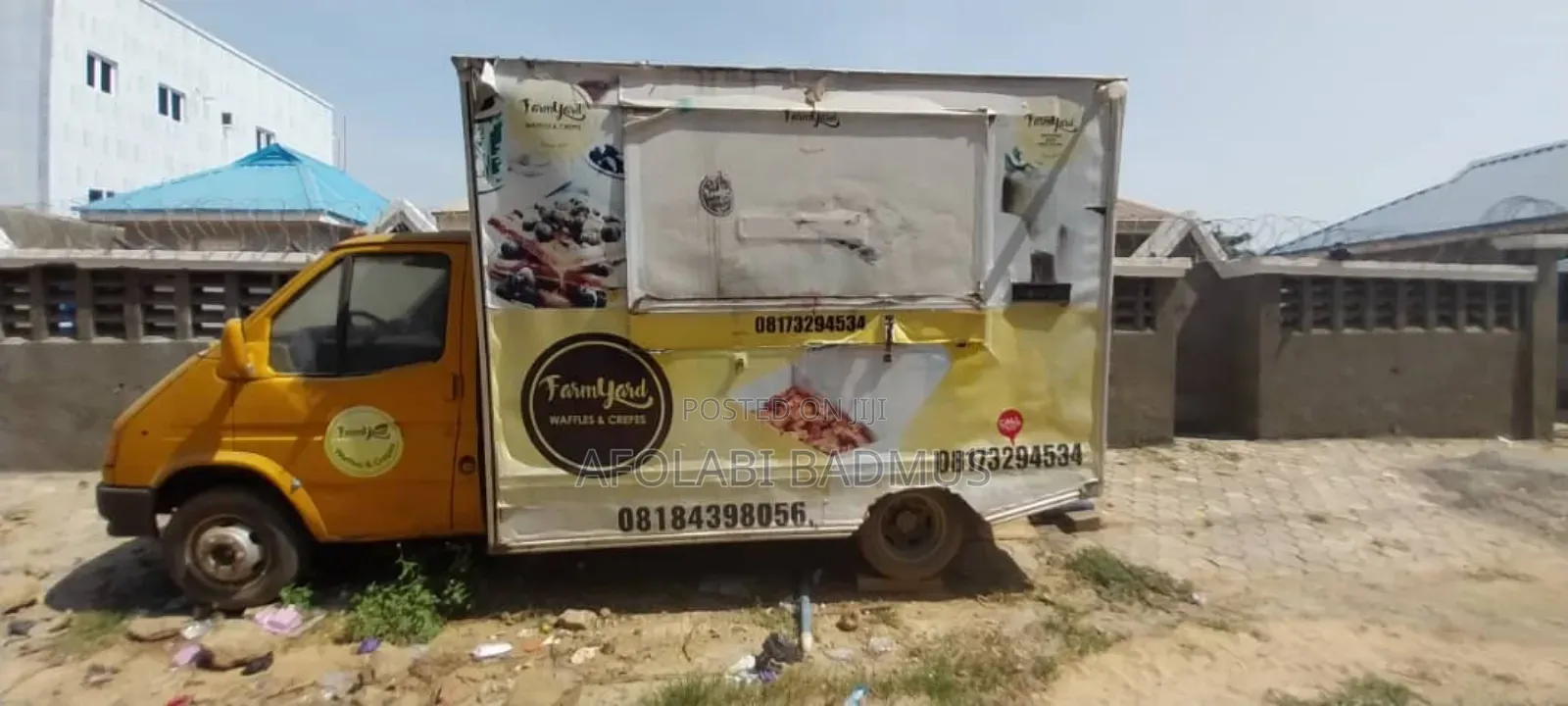 Diesel Food Truck 2000 Yellow
