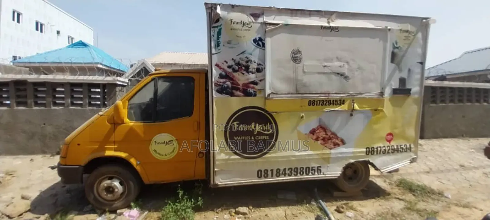 Diesel Food Truck 2000 Yellow