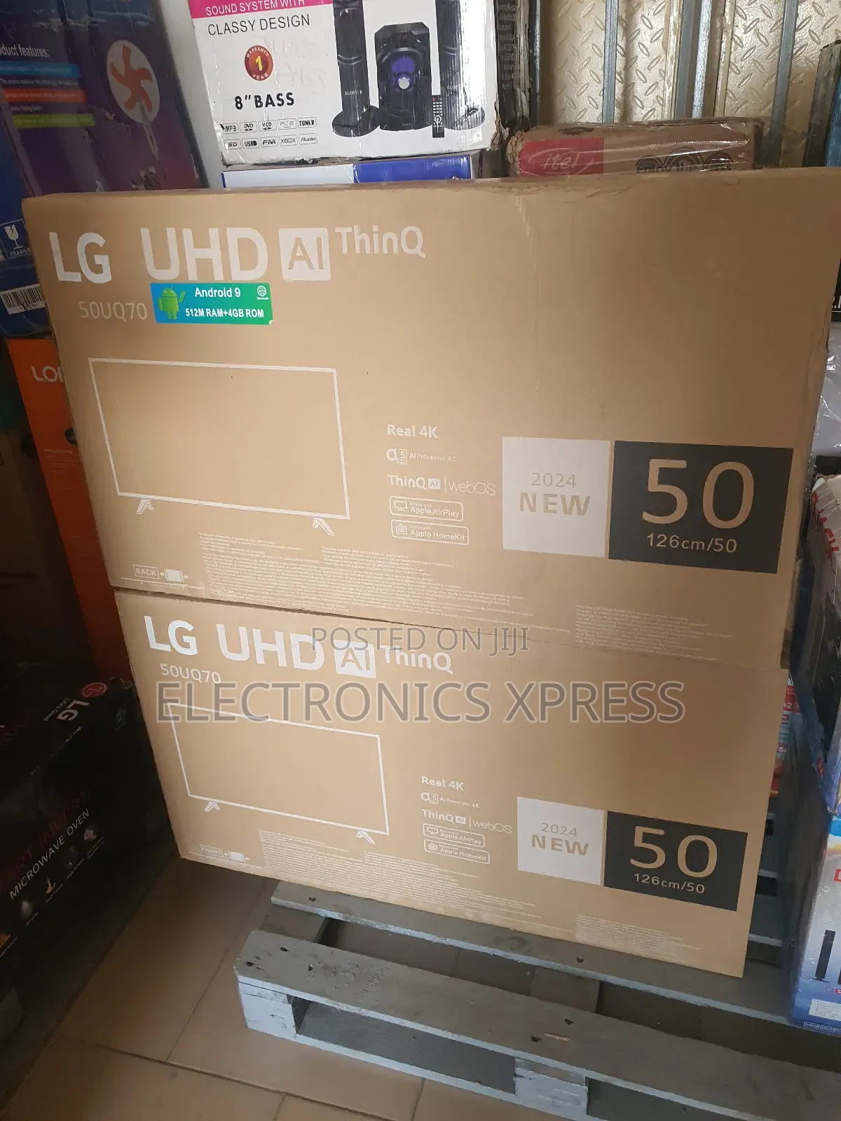 50 Inches LG TV With Uhd Ai Thinq