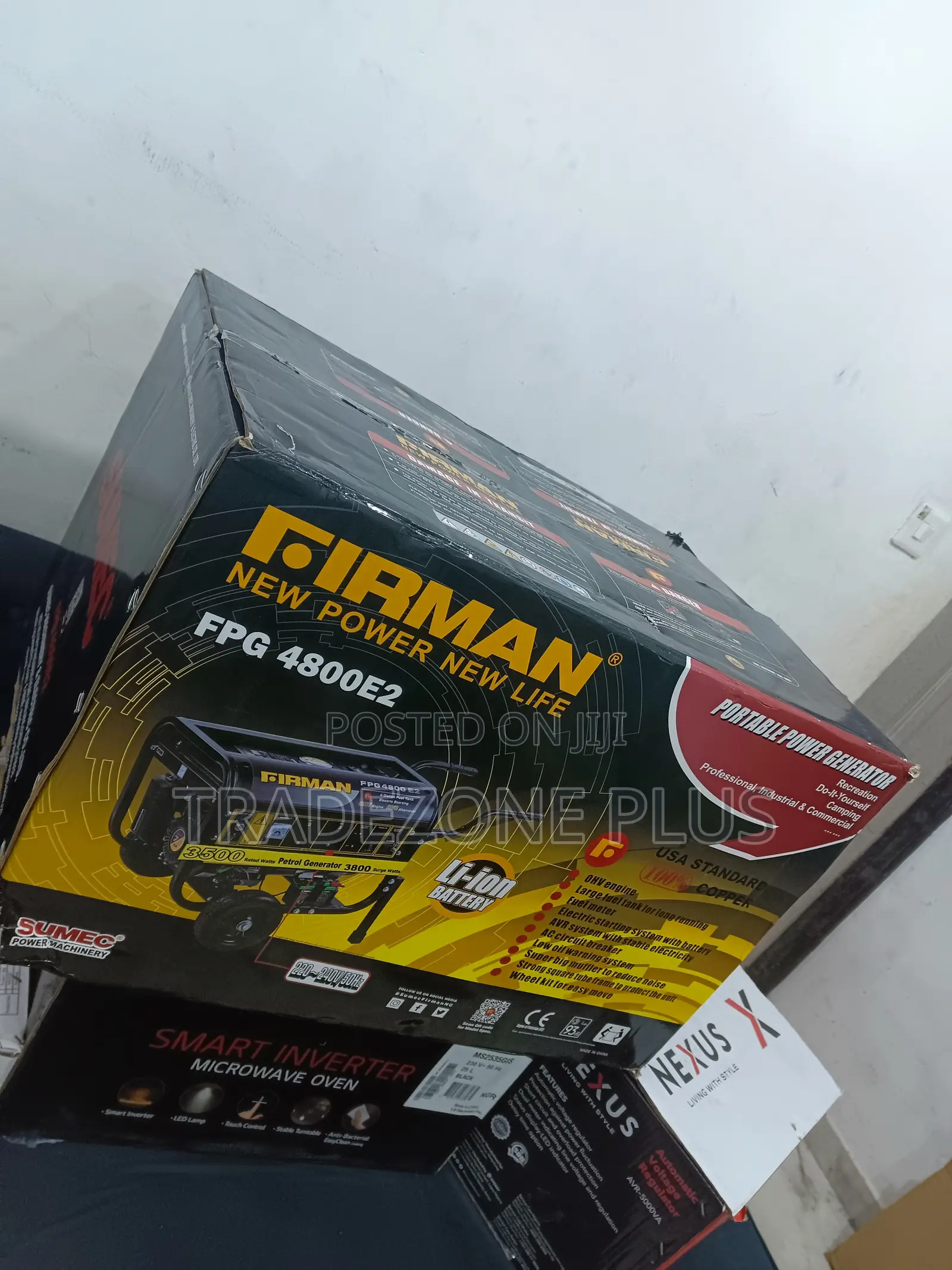 Firman Residential Generator ''Fpg-4800e2''