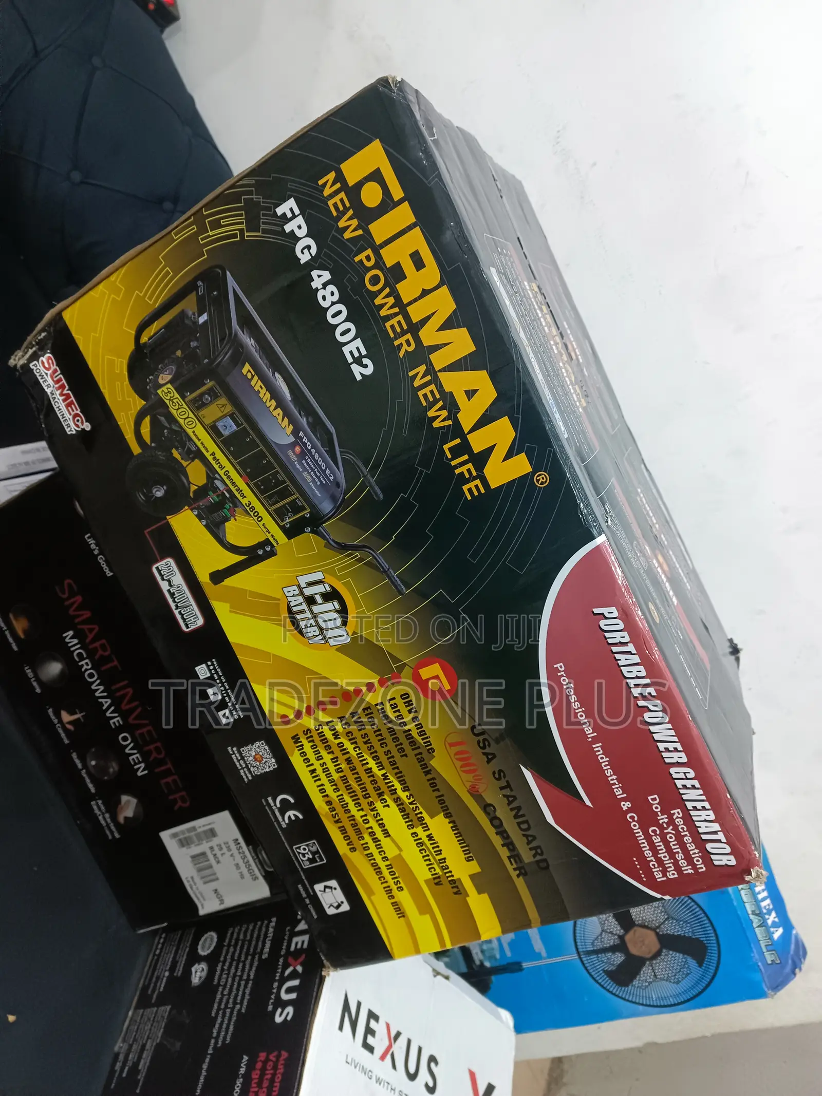 Firman 3.5kva Commercial Power Generator ''Fpg-4800e2''