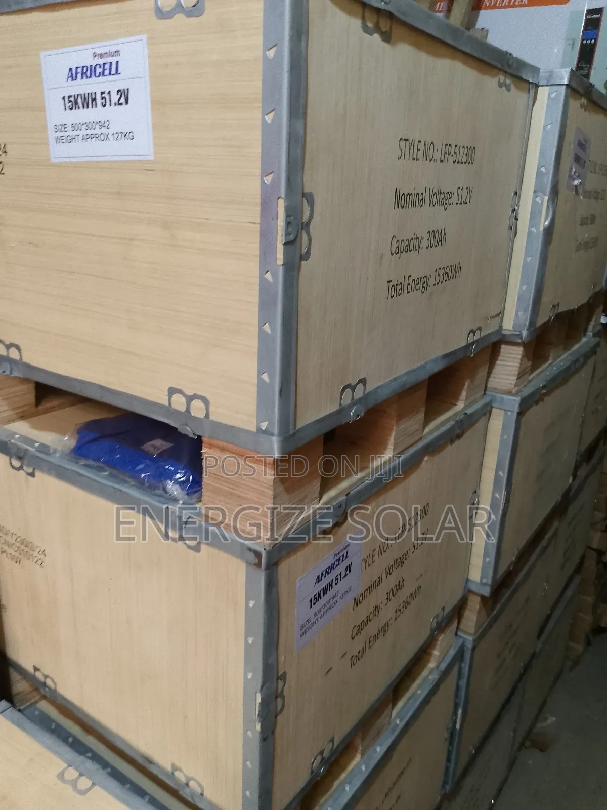 15kwh 51.2v Africell Lithium Ion Battery