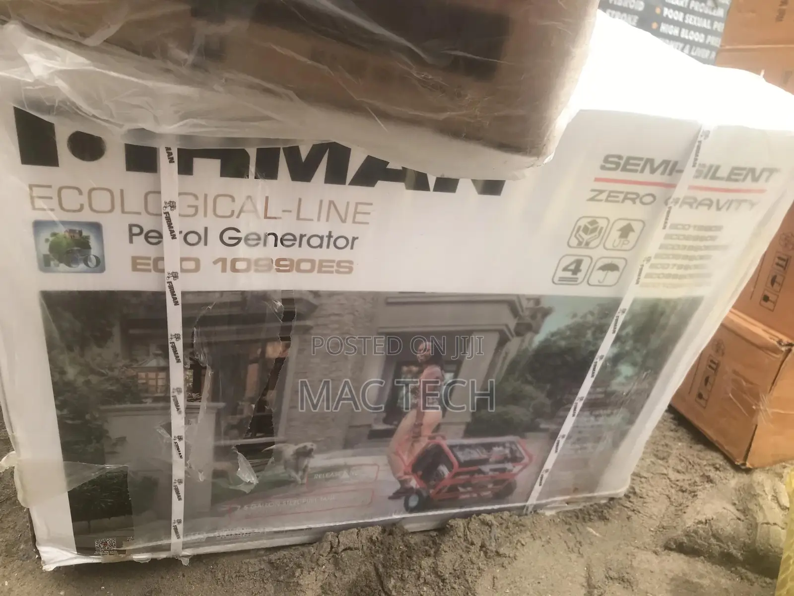 Sumec Firman Generator. 7.6kva. Eco10990es