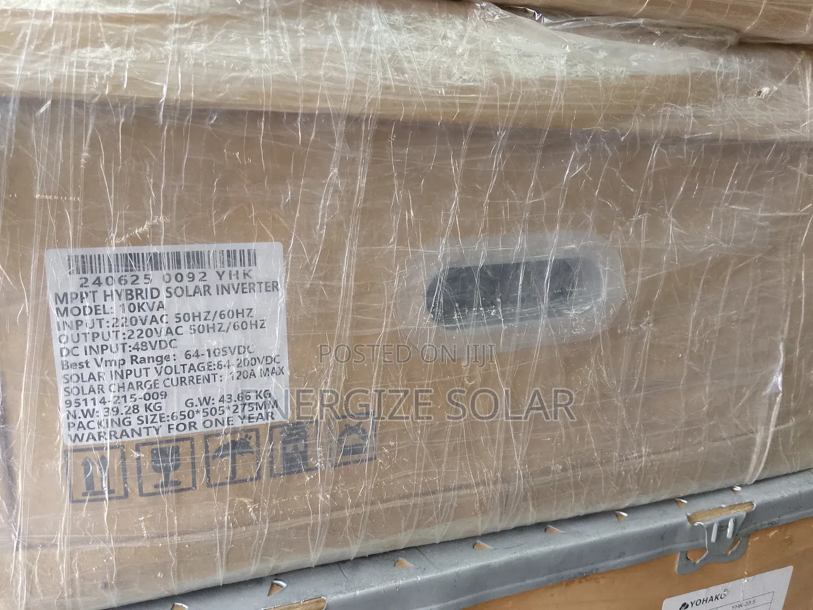 10kva Yohako Hybrid Inverter