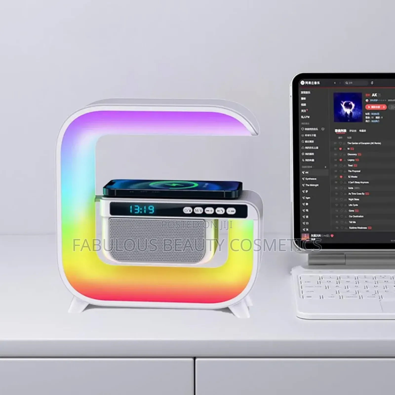Multi-Functional Atmosphere Lights,Speaker Wireless Charge