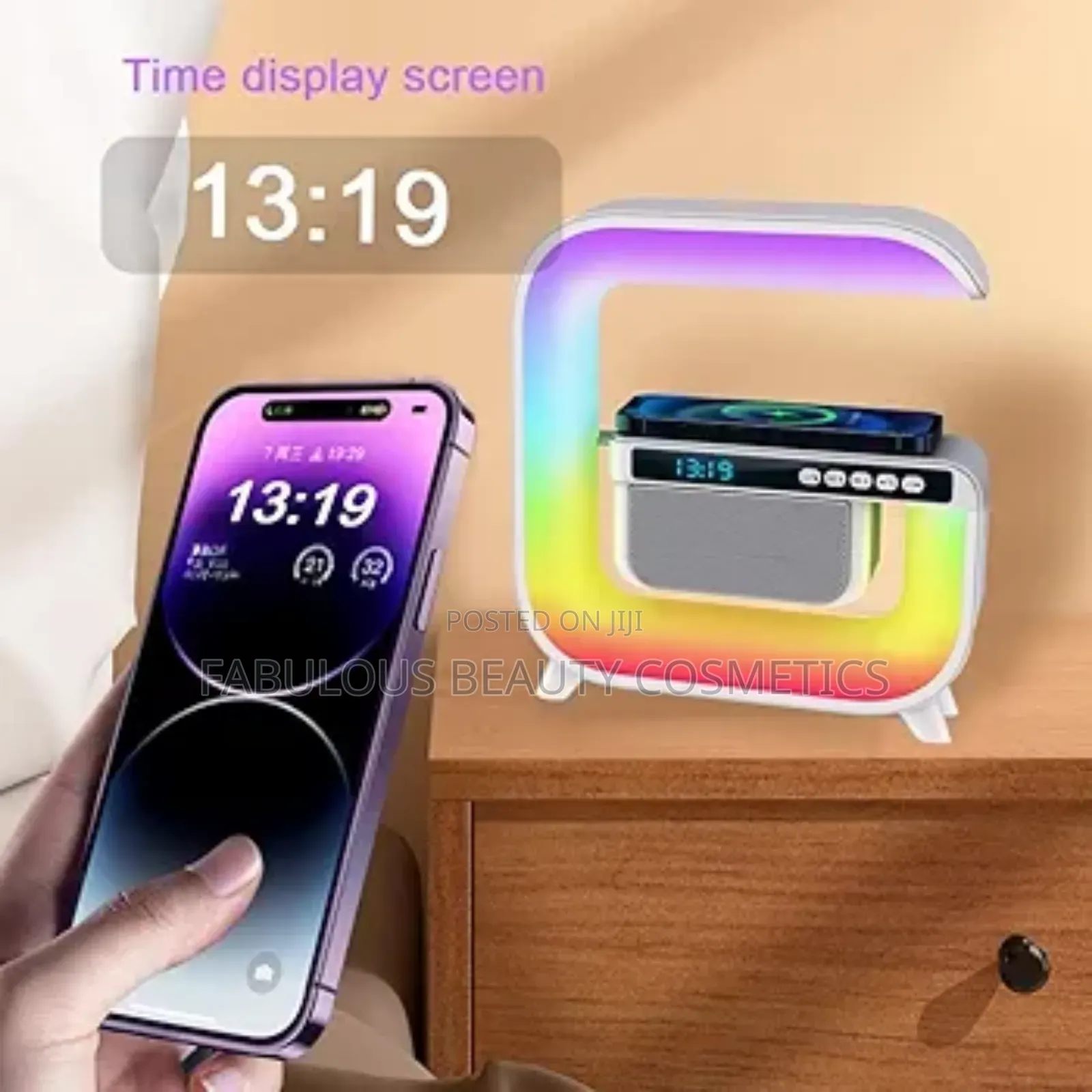 Multi-Functional Atmosphere Lights,Speaker Wireless Charge