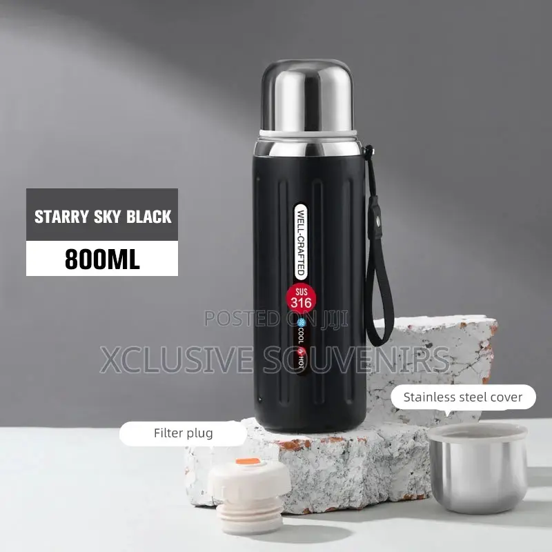 316 Stainless Steel Insulated Thermos Vacuum Flask (800ml)