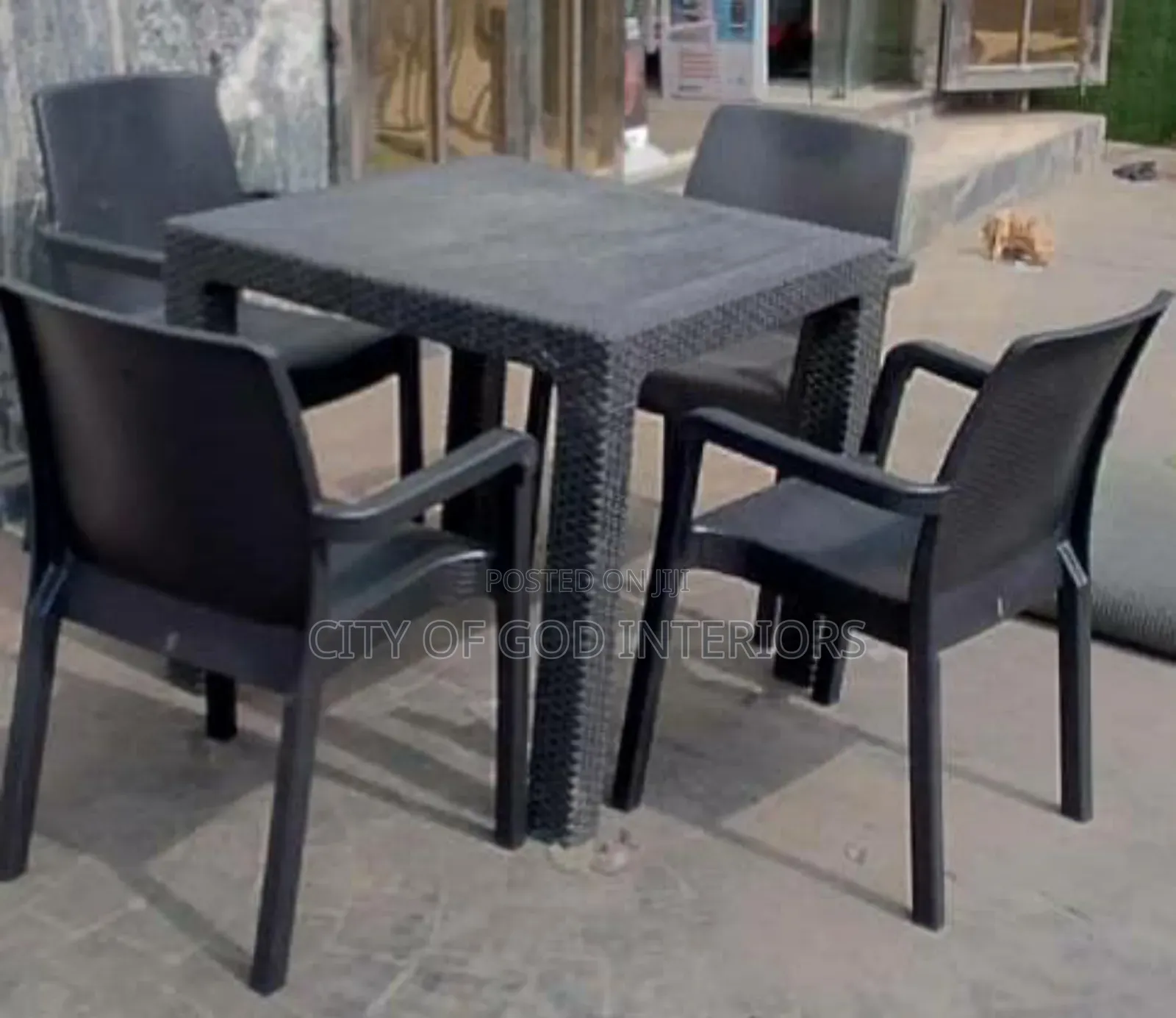 High Quality Outdoor Chair Set by 4