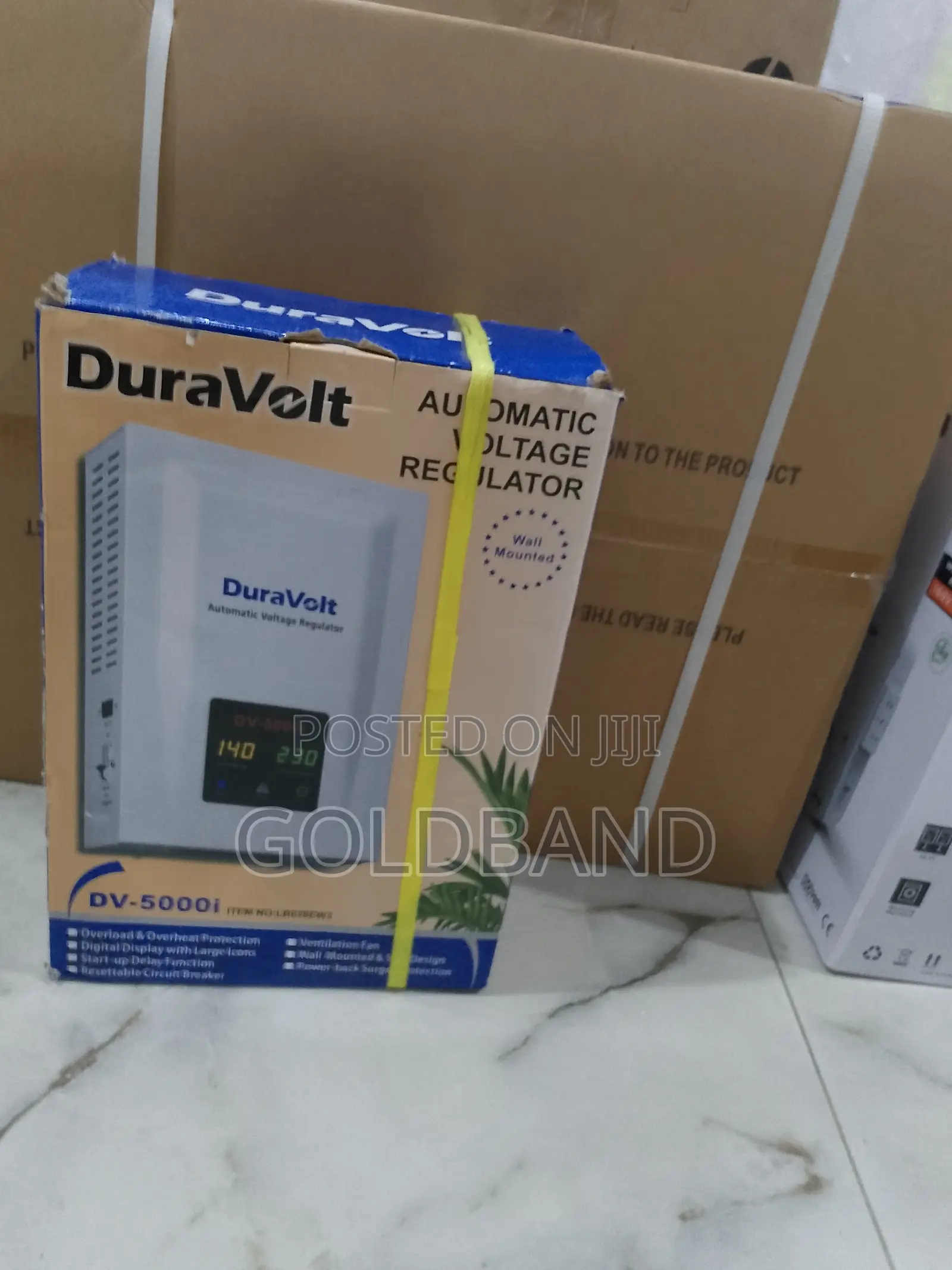 Duravolt 5000W Energy Eclipse Wall Mounted Stabilizer