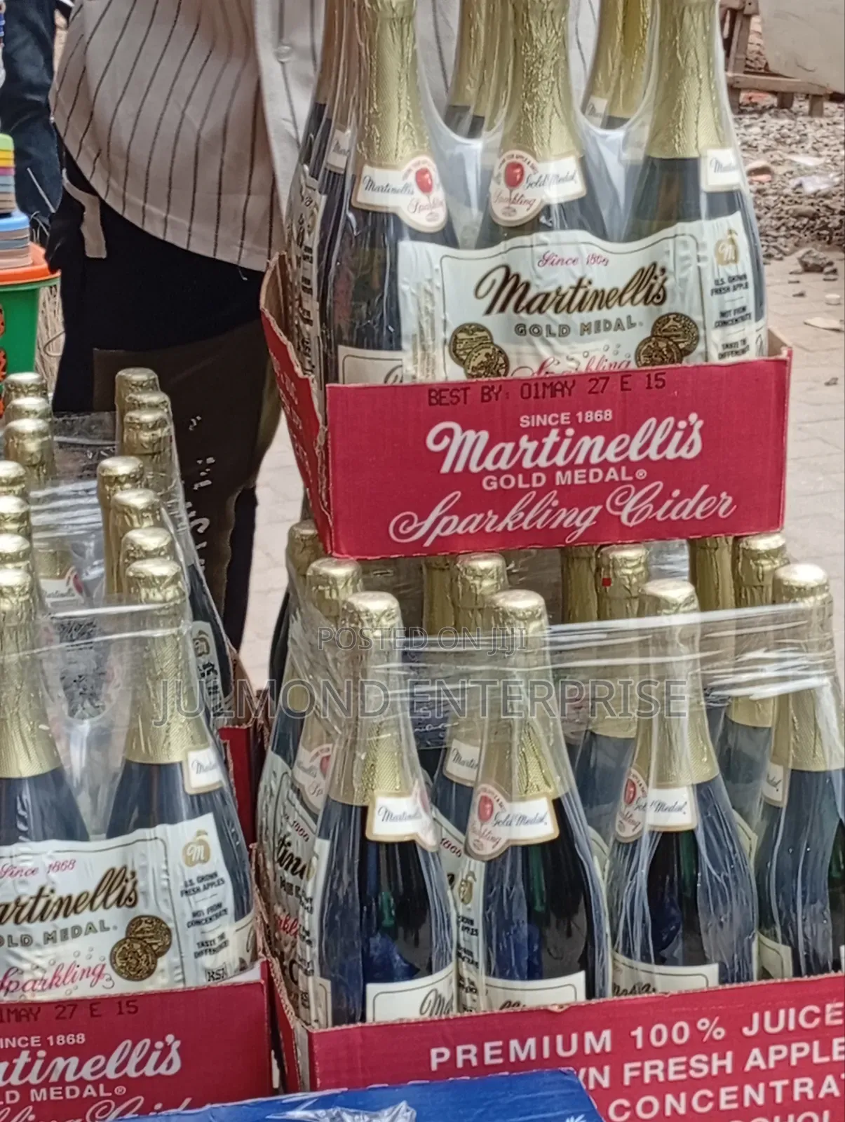 Martinellis Sparkling Cider 750ml/12 Bottles