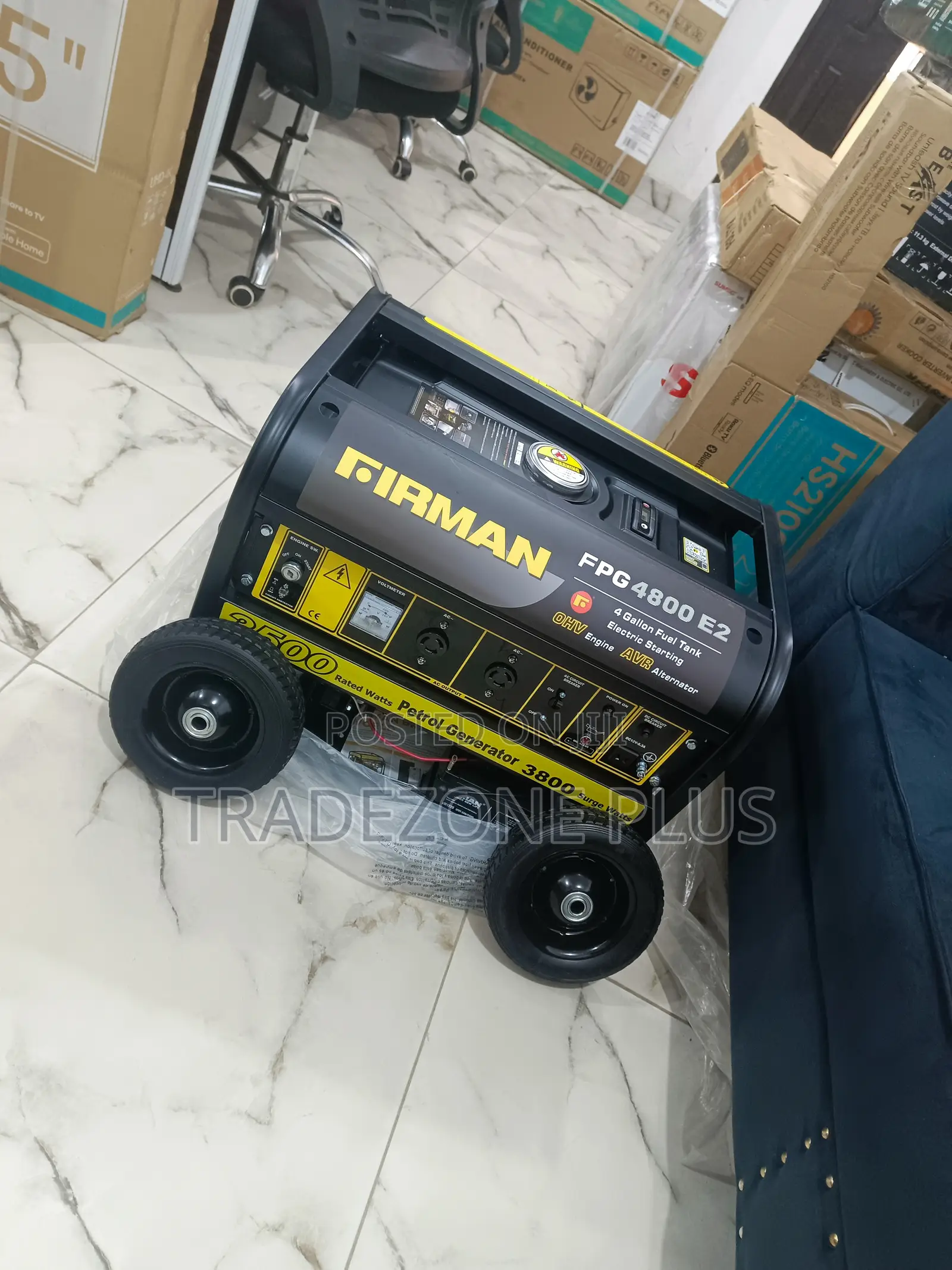 Firman Cost-Effective Generator ''Fpg-4800e2''