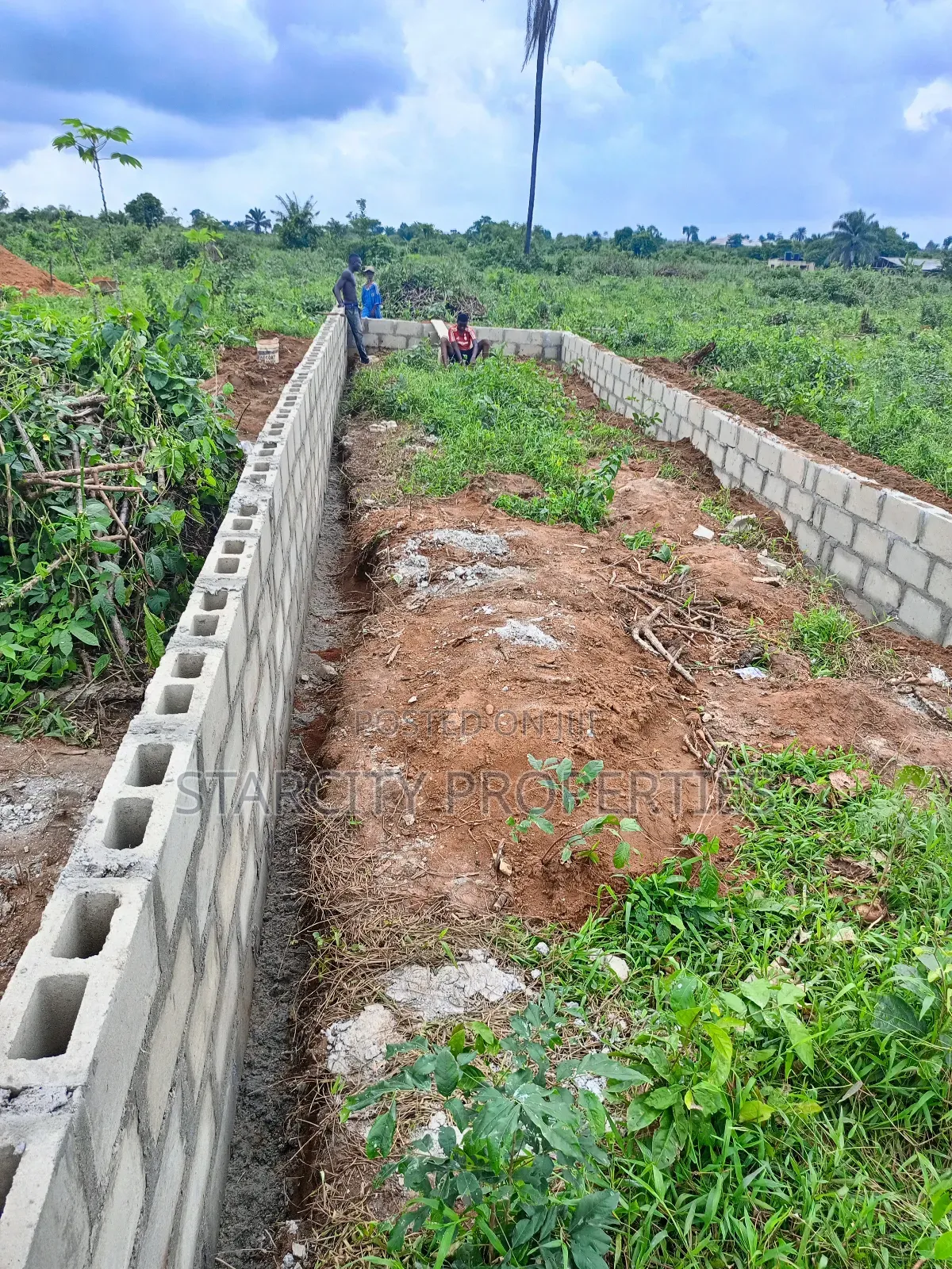 Half Plot Of Land In Igboolomu Agric Directly Facingthe Road