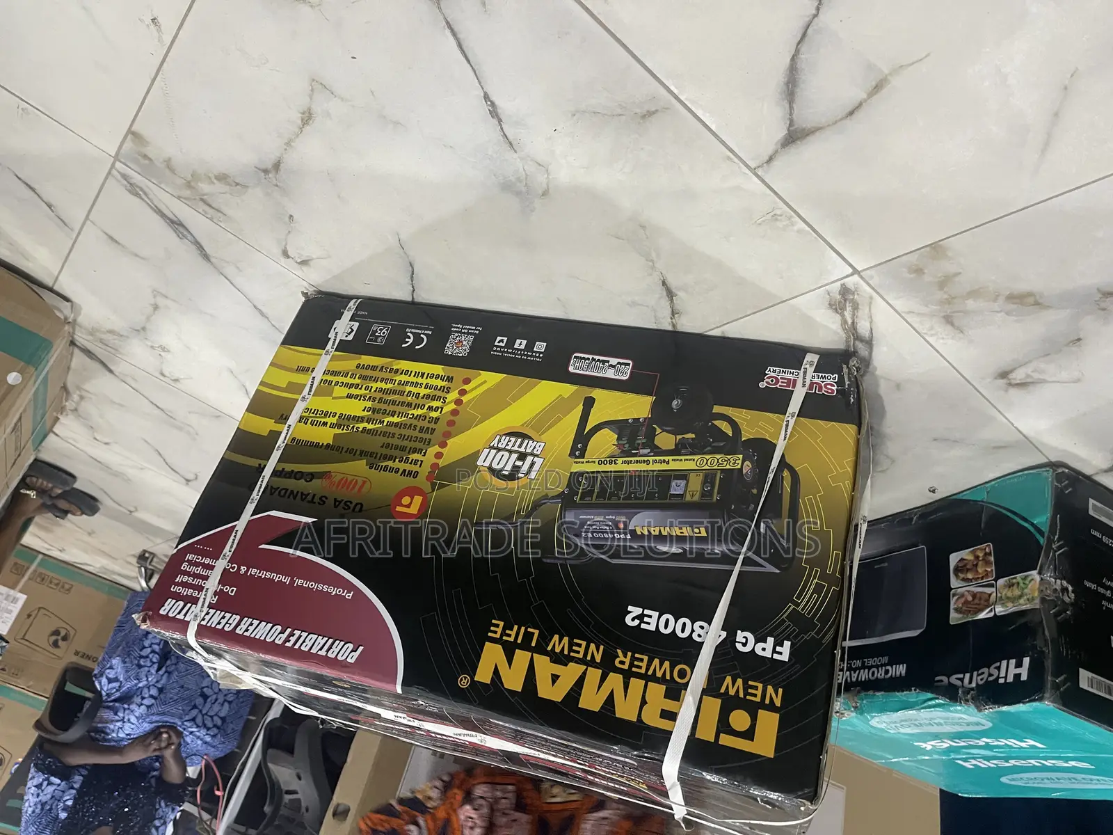 Stay Powered Firman Fpg4800e2 Generator