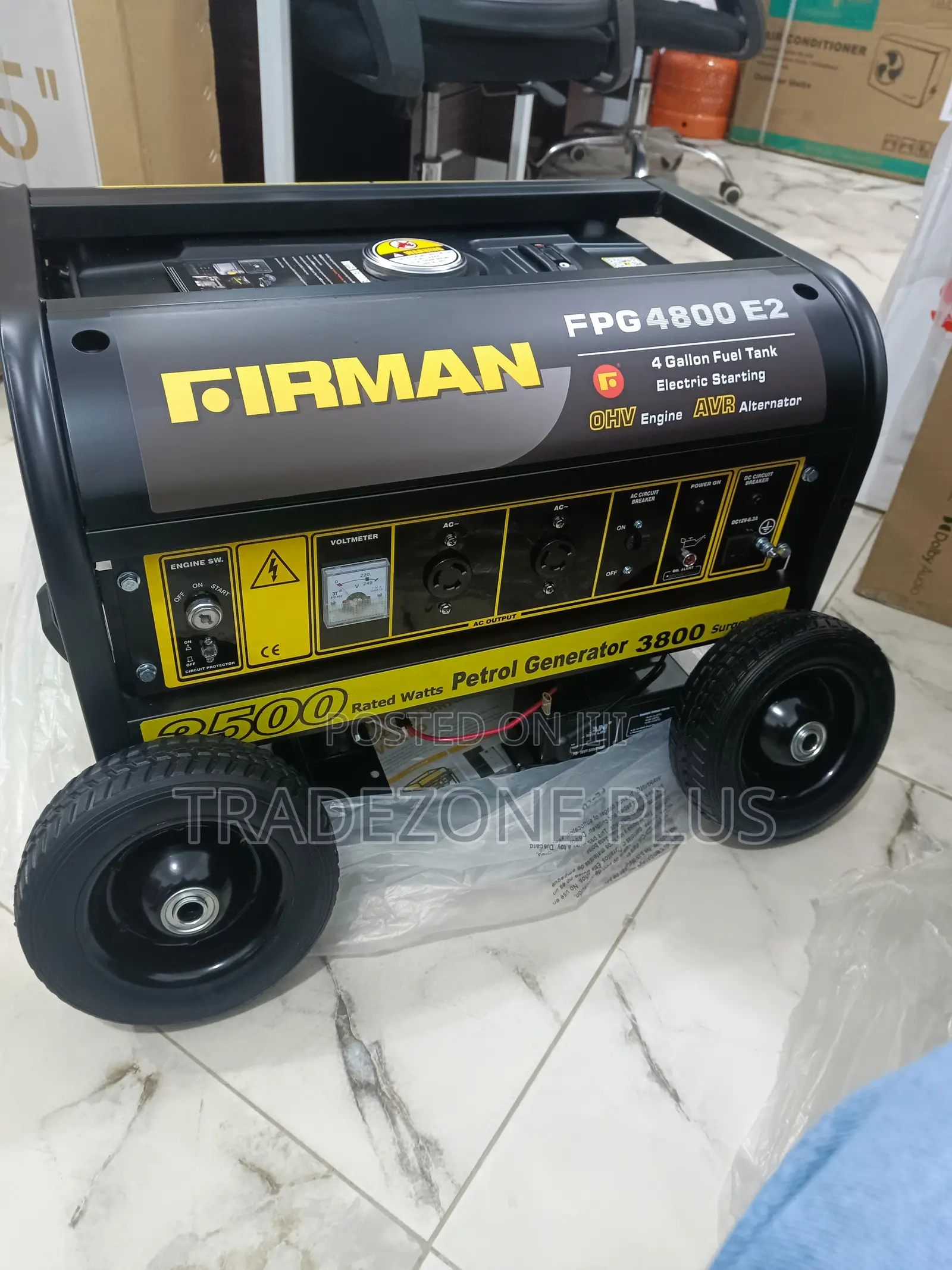 Firman 3.5kva Efficient Power Generator ''Fpg-4800e2''