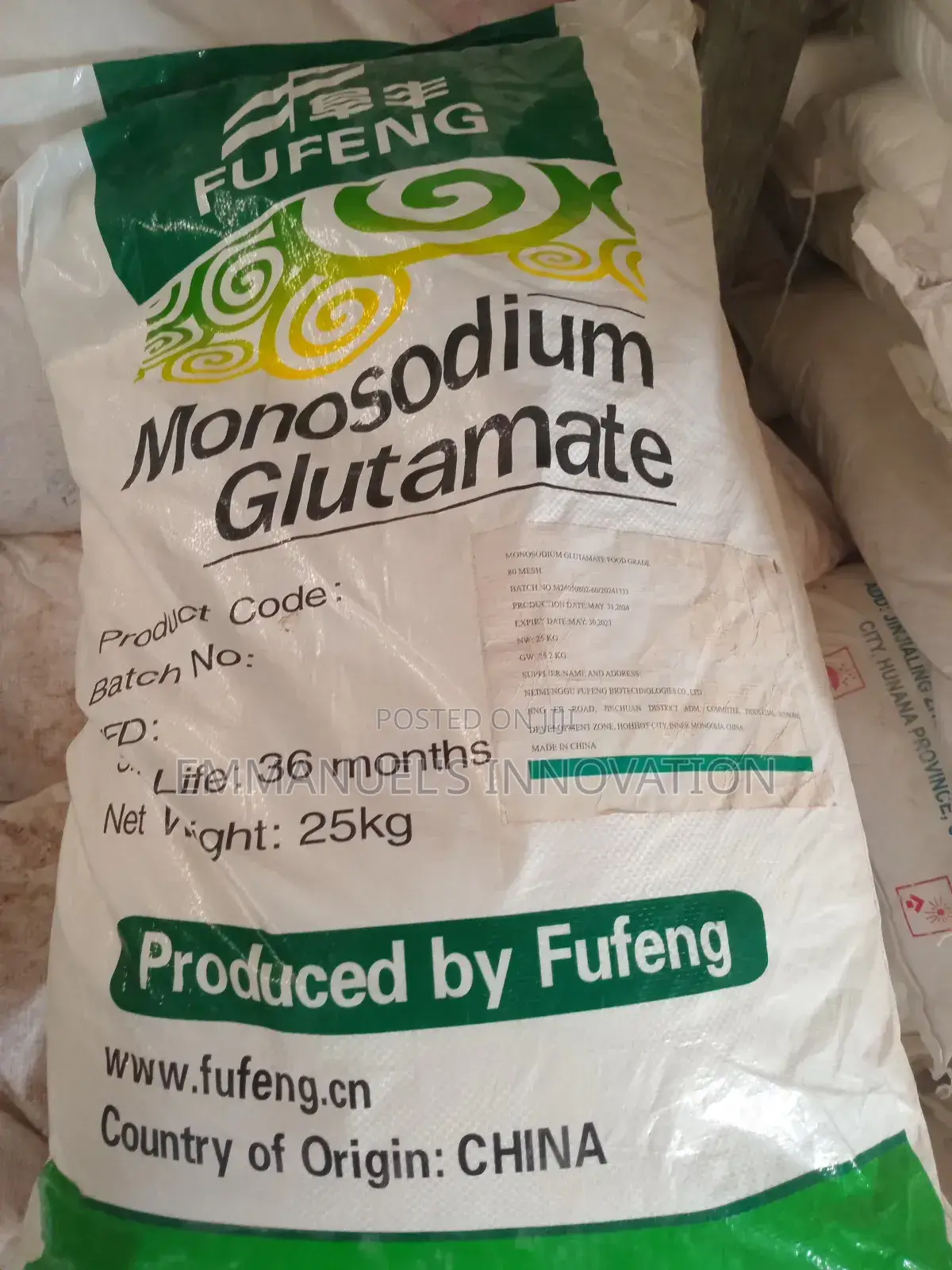 Monosodium Glutamate