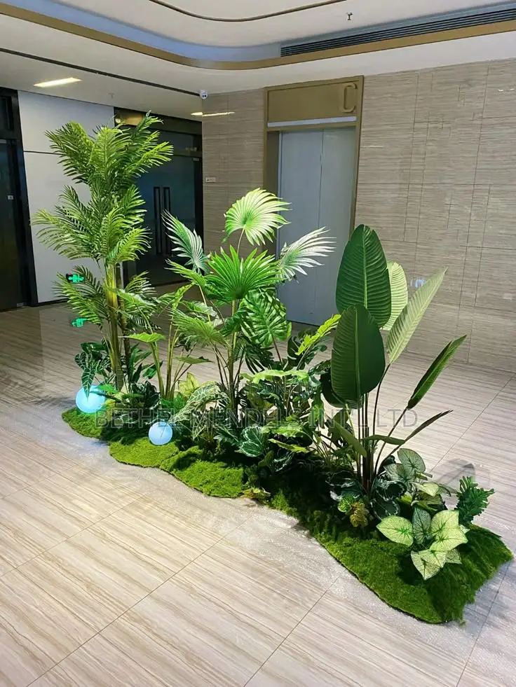 Creative Designs With Artificial Plants and Grass