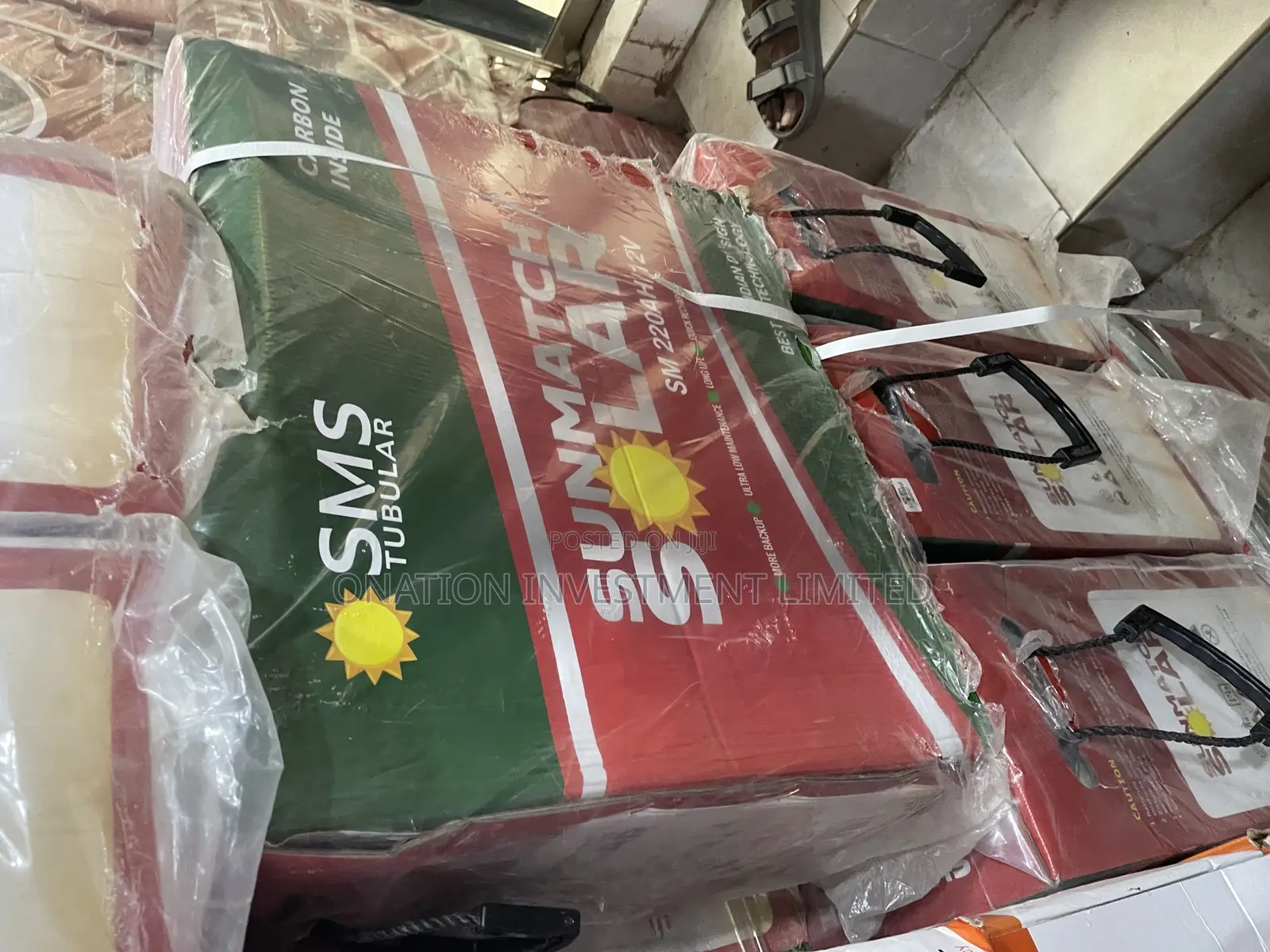 220ah 12v SMS Tubular Battery