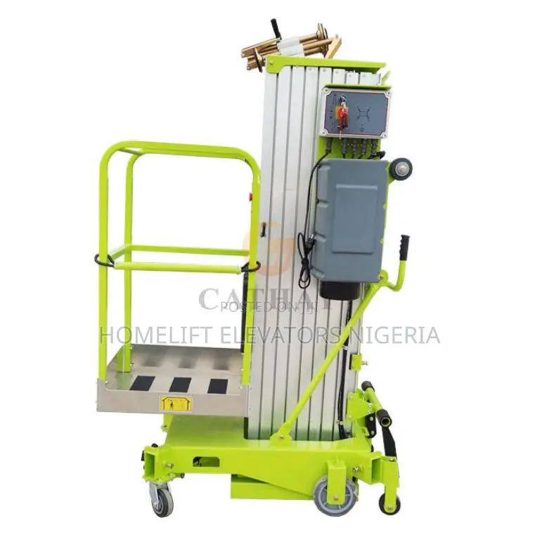 6m Telescopic Aluminum Single Mast Lift