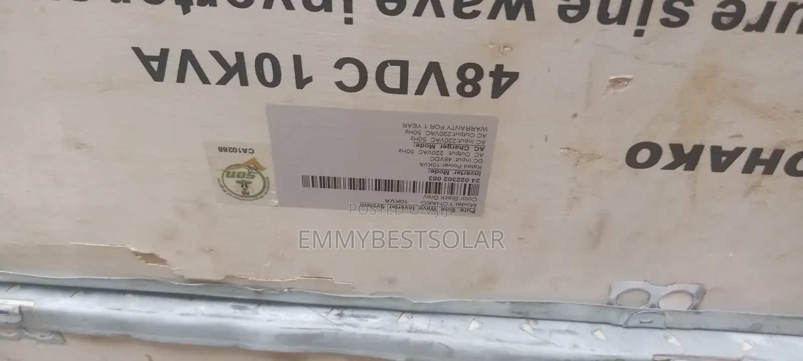 10kva 48v Pure Sin Wave Yohako Inverter