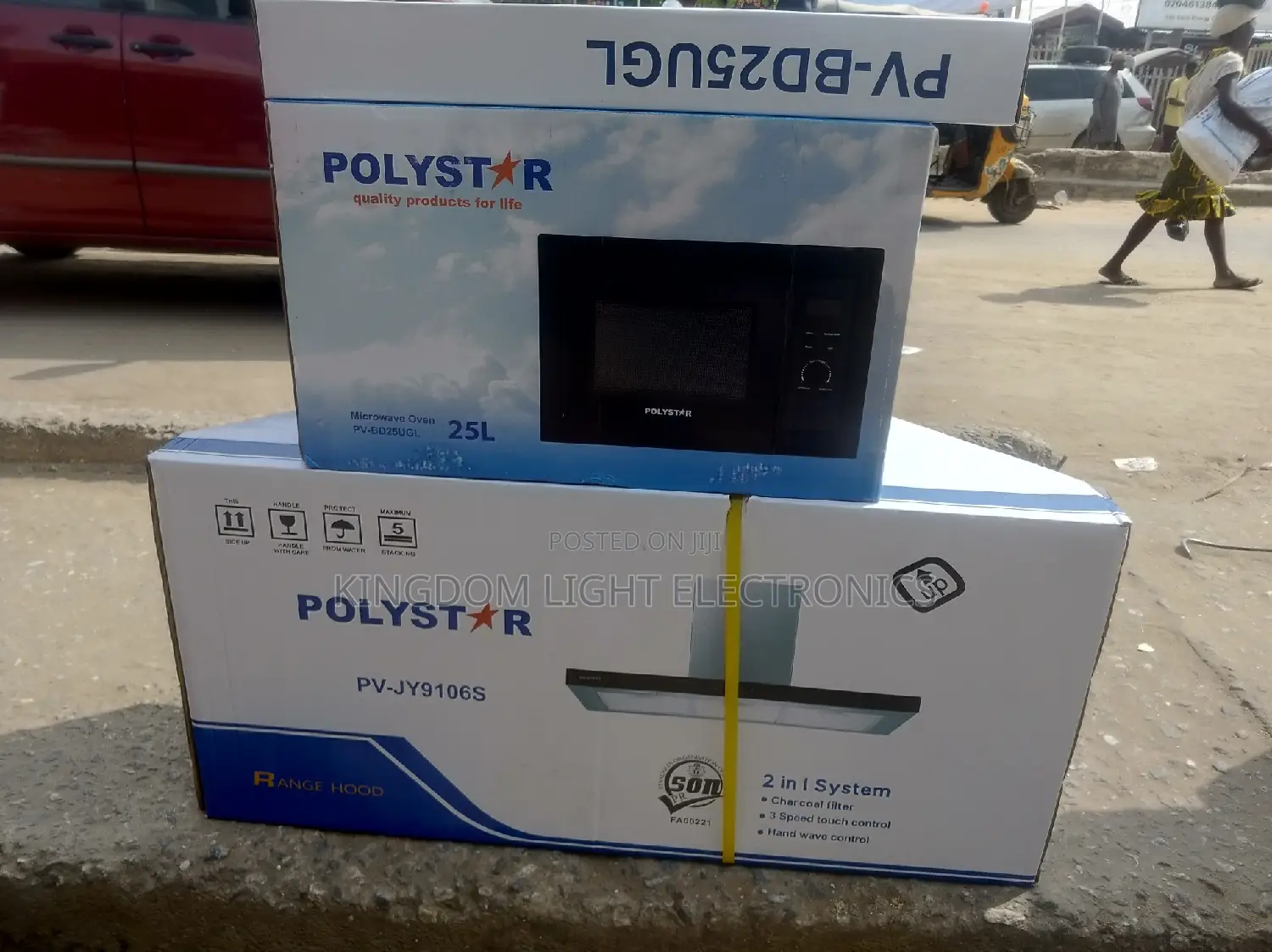 Polystar T-Shape Heat Extractor 25liters Inbuilt Microwave