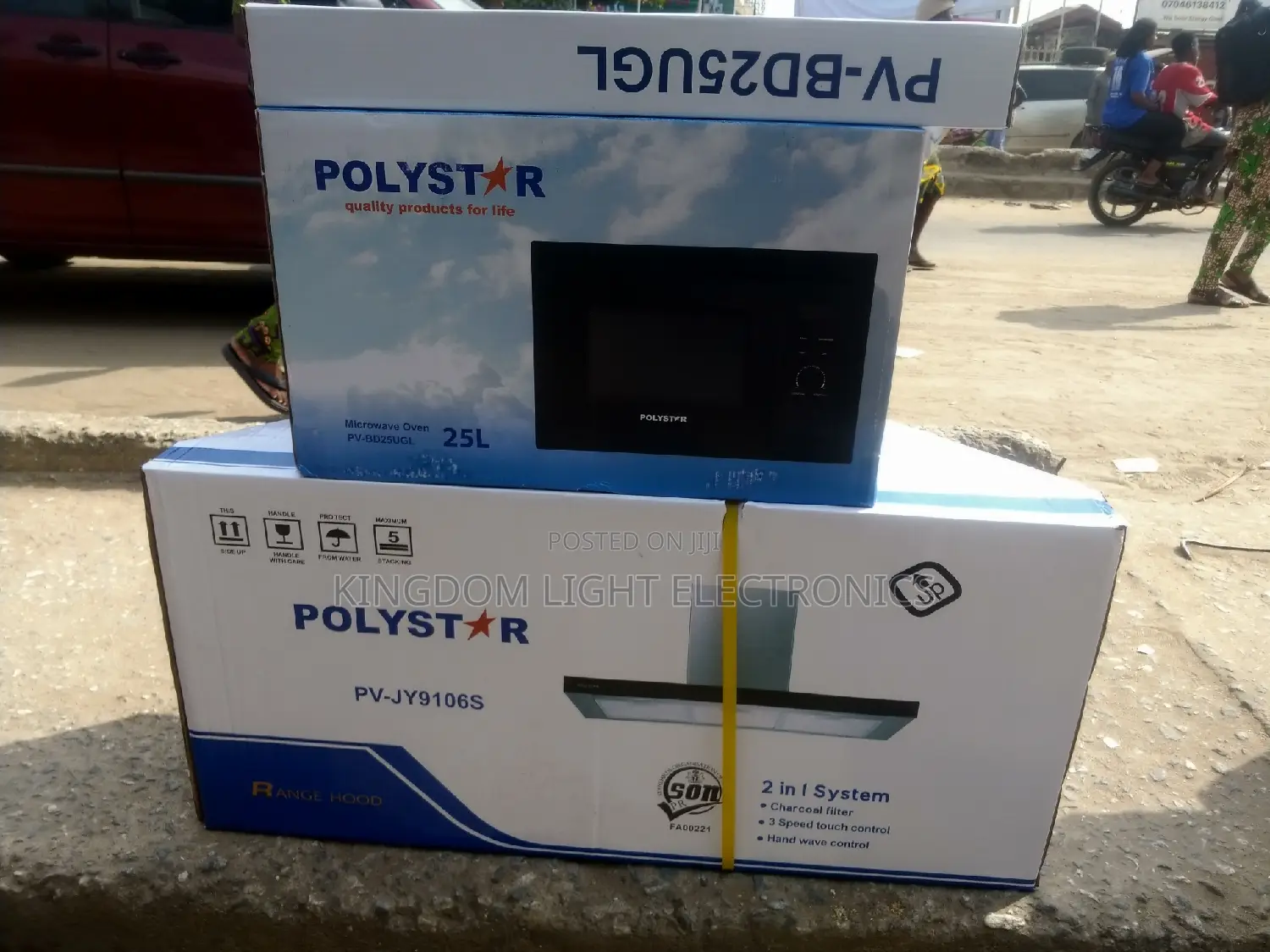 Polystar T-Shape Heat Extractor 25liters Inbuilt Microwave