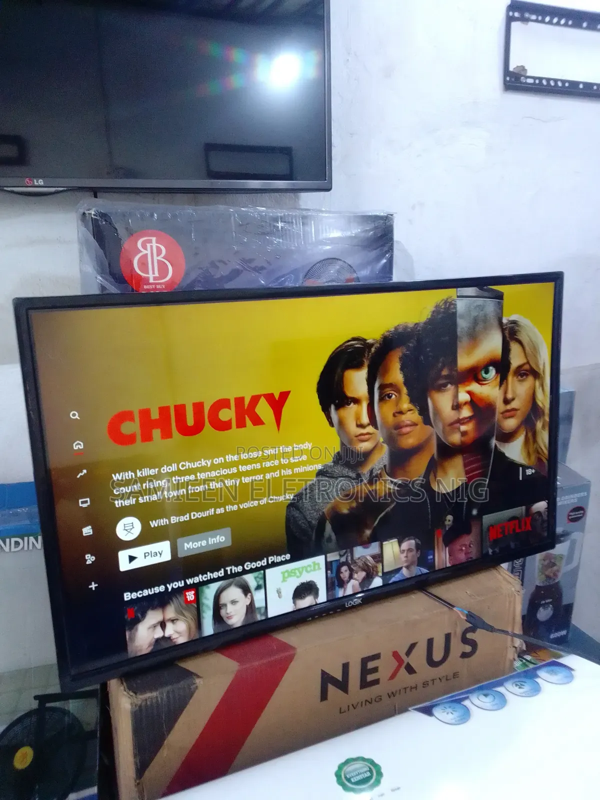 Newly Arrived 32inch LOGIK Android Smart TV, Free Netflix