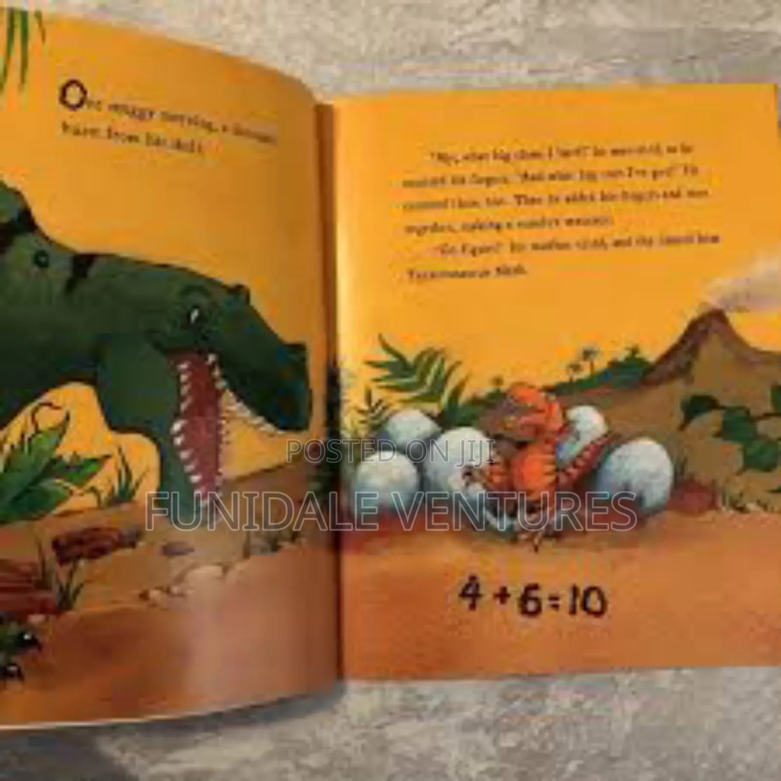 Tyrannosaurus Maths Fun Storybook