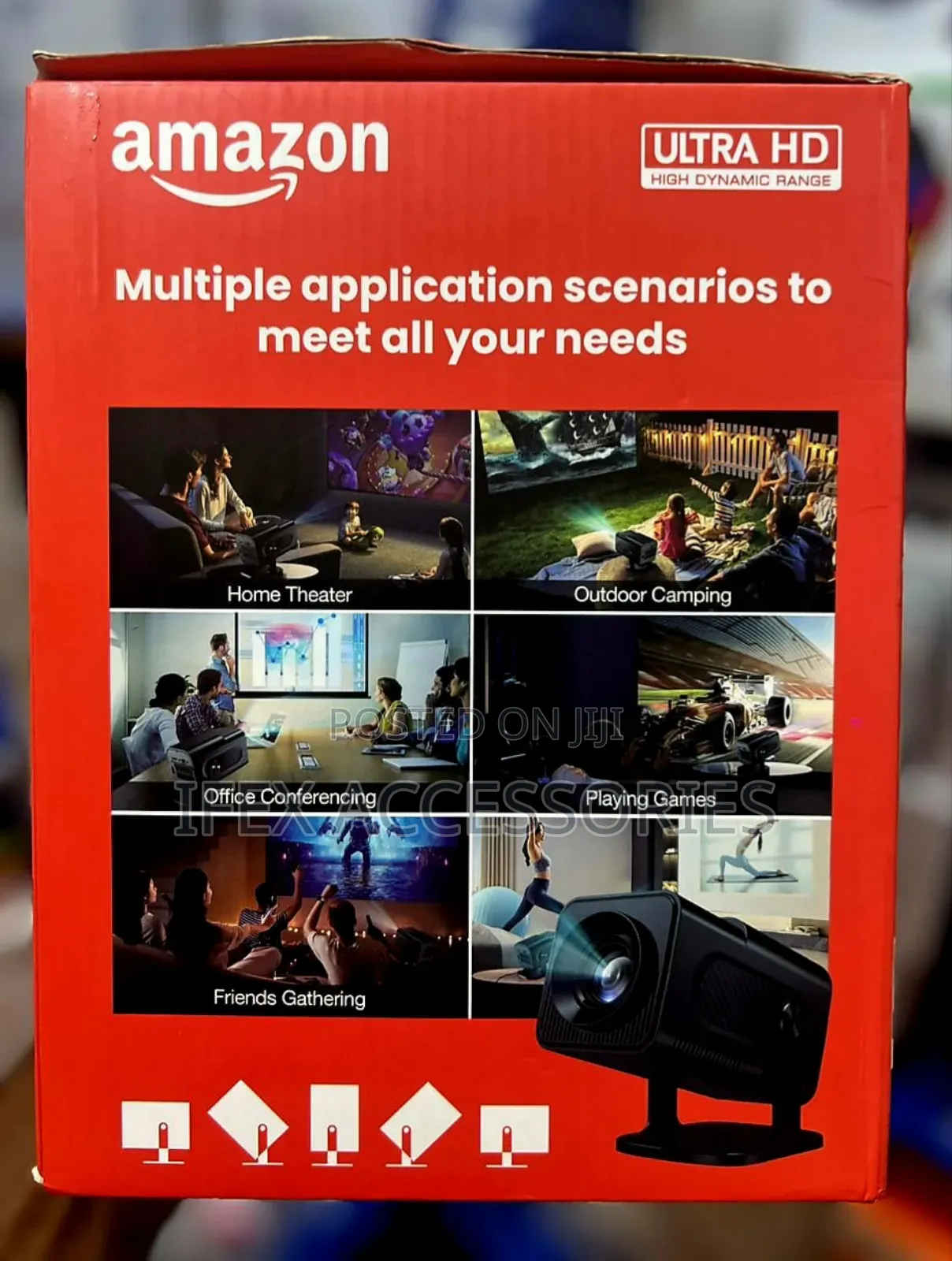 Smart Mini Projector With Android Tv Hcs350 Pro Projector