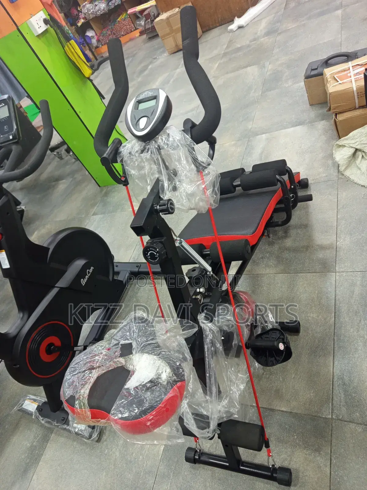 Situp Bench With Air Bike Still in Stock (Limited