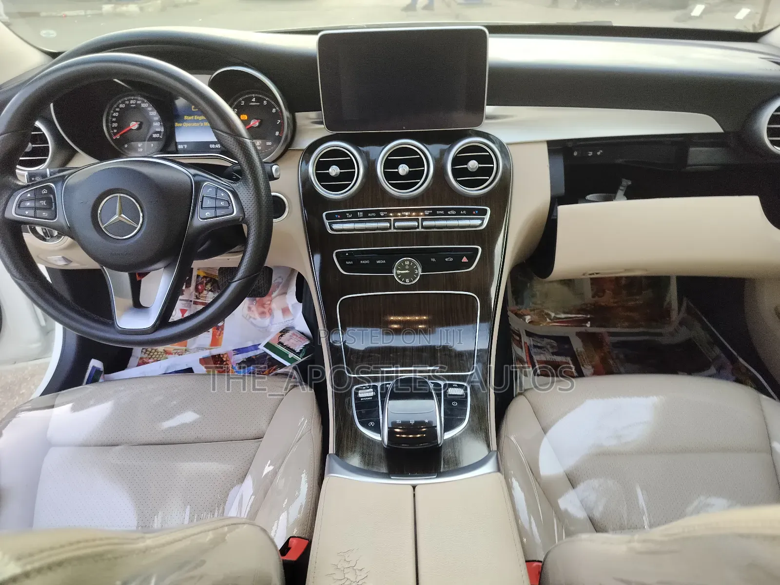 Mercedes-Benz C300 2015 White