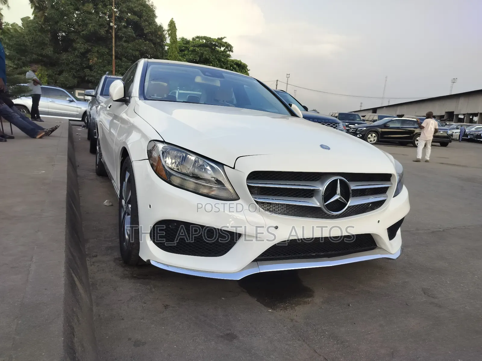 Mercedes-Benz C300 2015 White