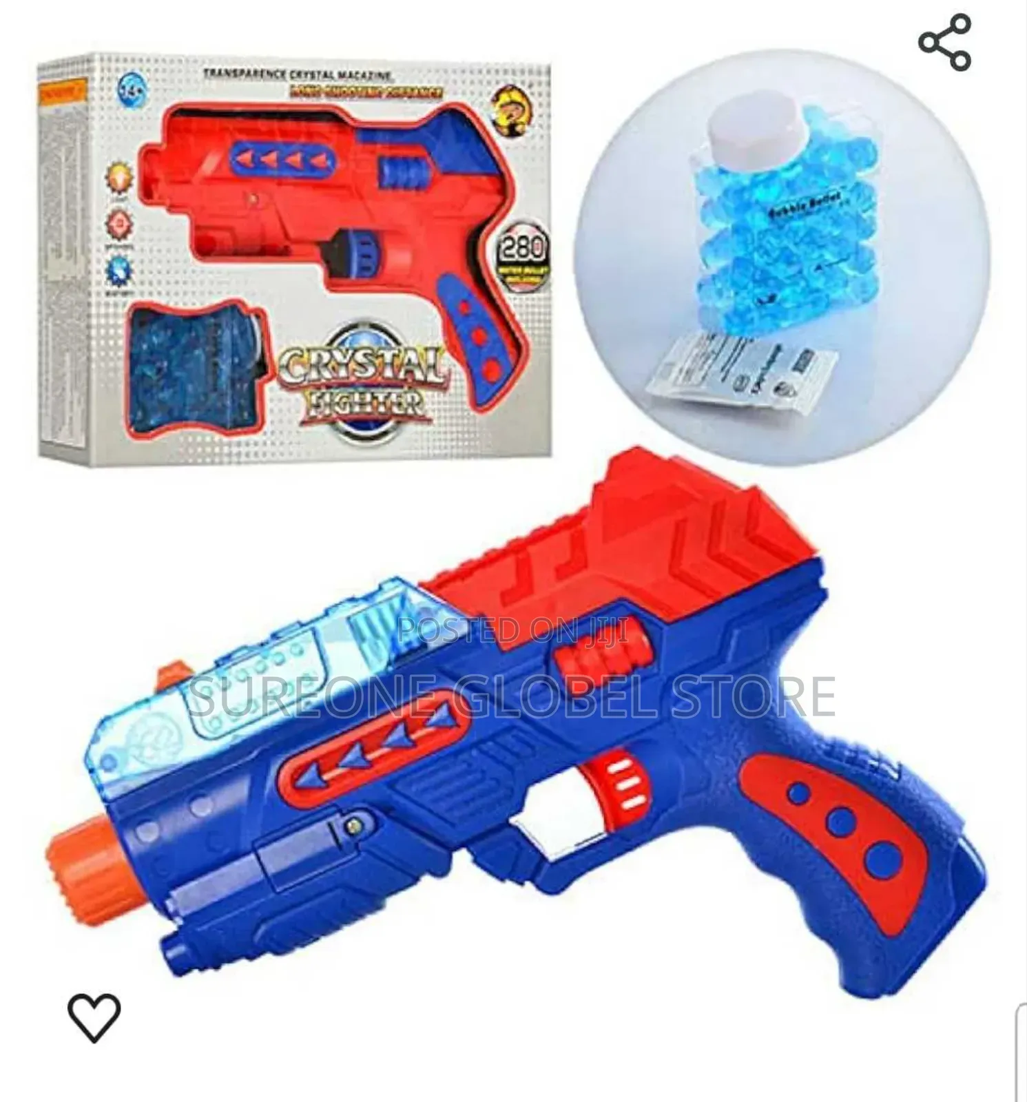 Crystal Fighter Toy Gel Blasters Gun
