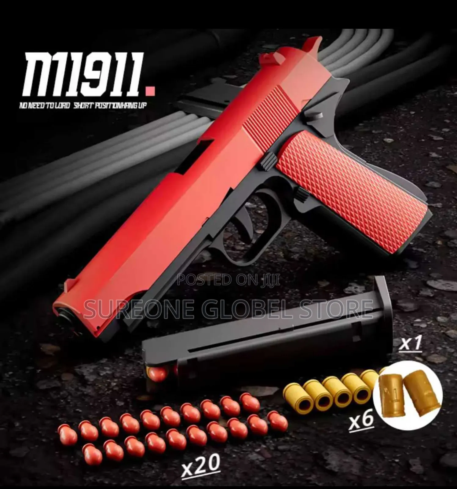 Glock 17 Pistol, a Popular Semi-Automatic Handgun.