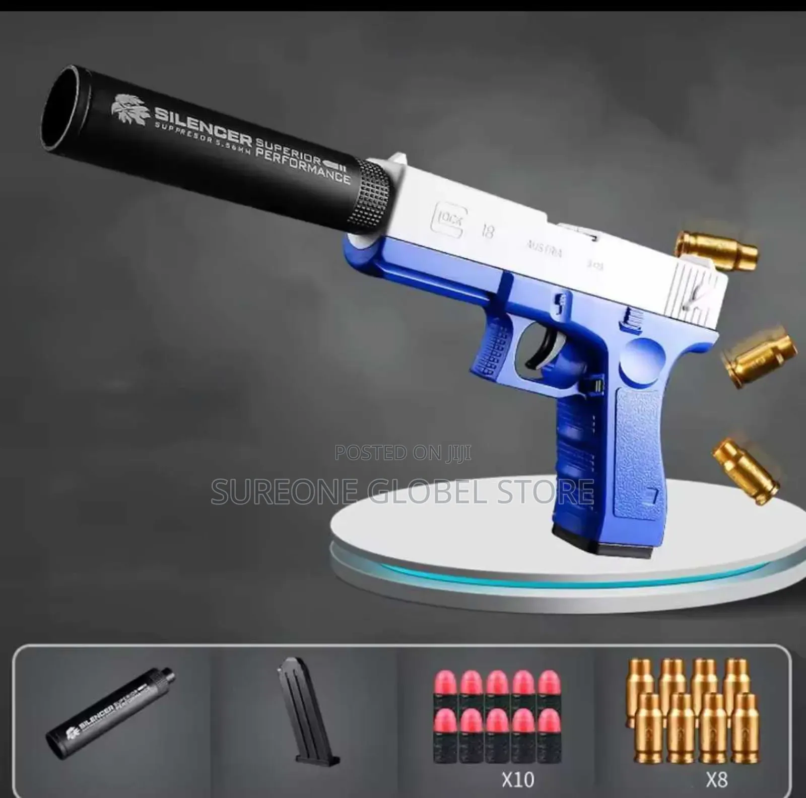 Glock 17 Pistol, a Popular Semi-Automatic Handgun.