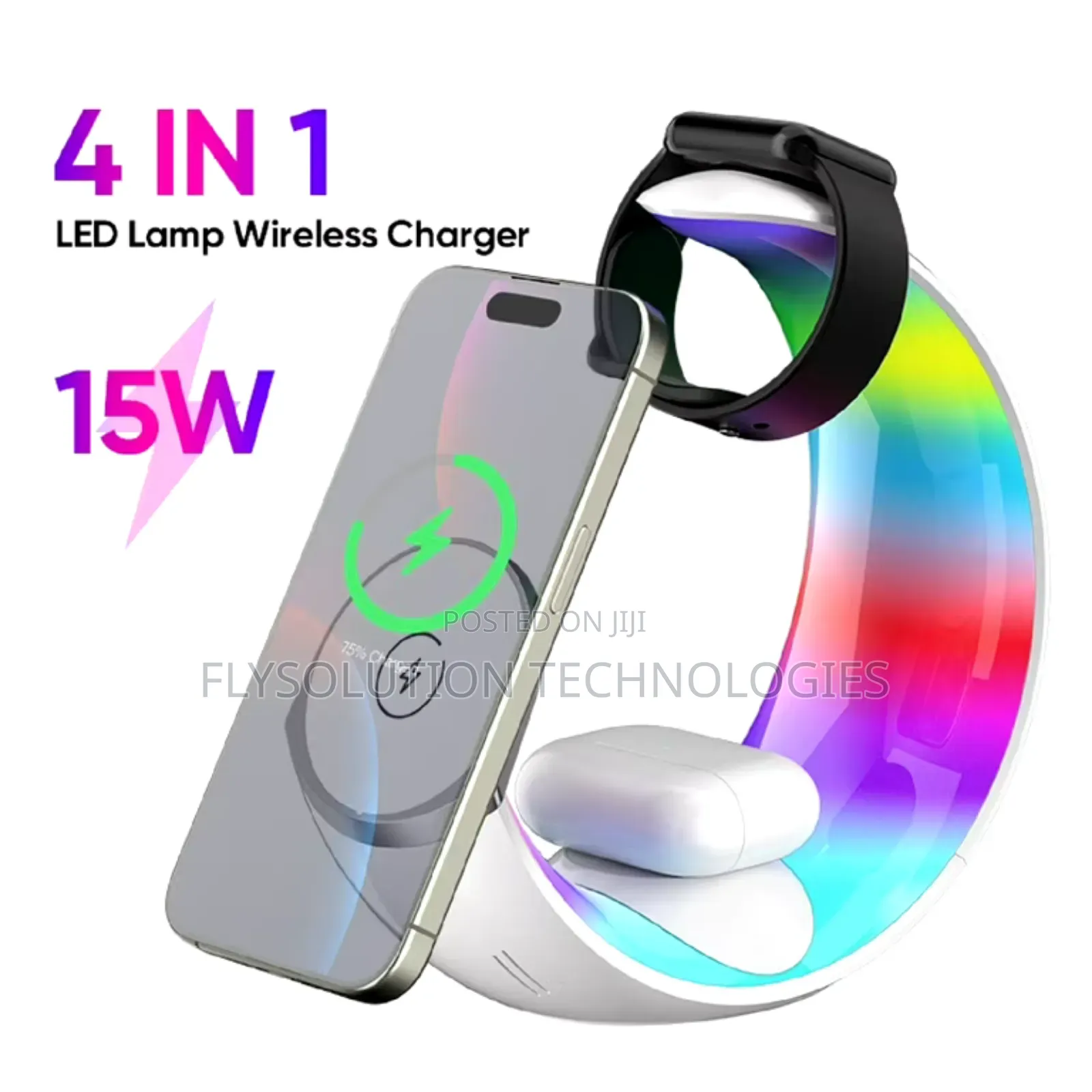 Earldom 4-in-1 15W Magnetic Charger - WC55