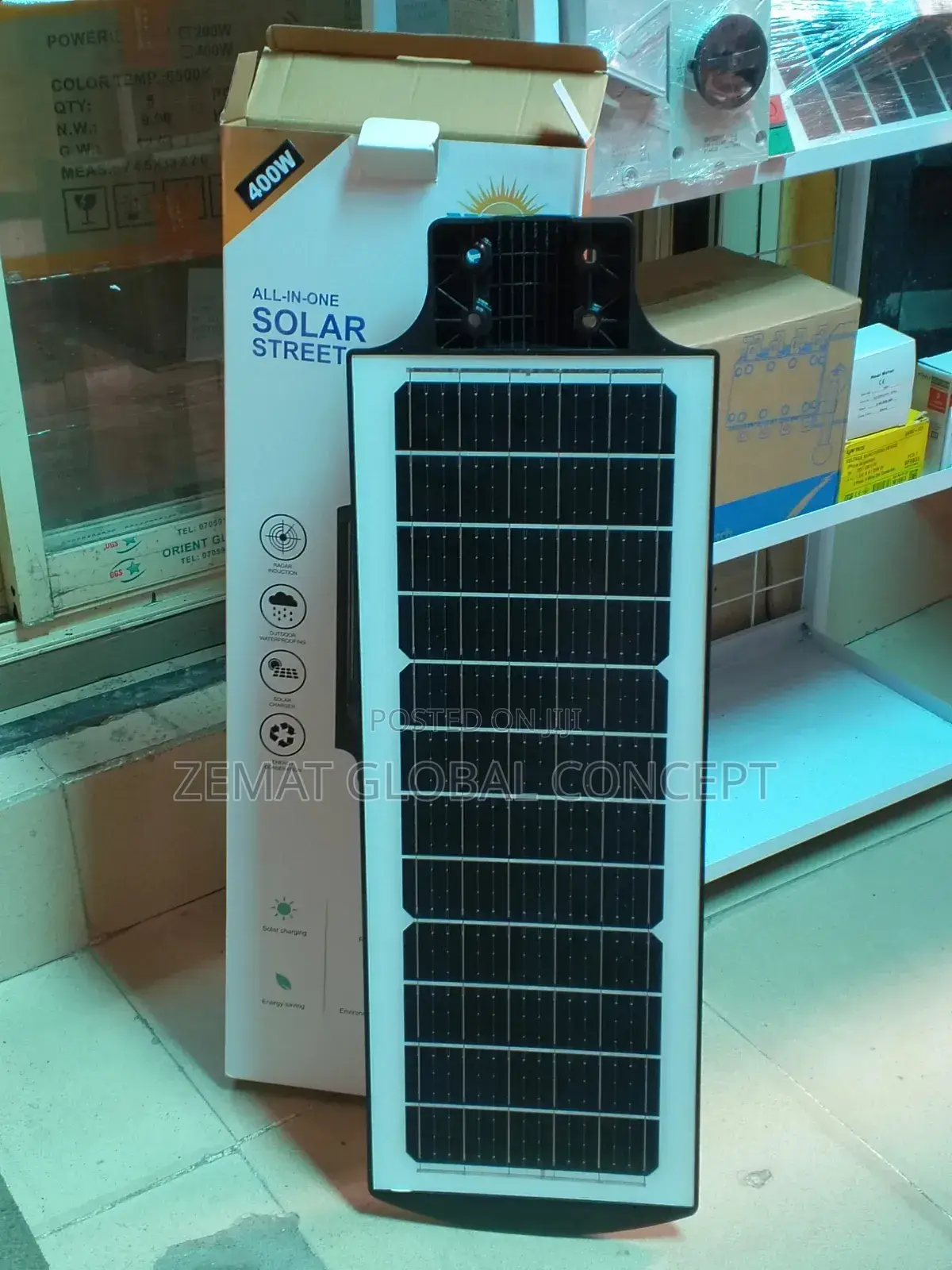 400watts All in One Solar Street Light