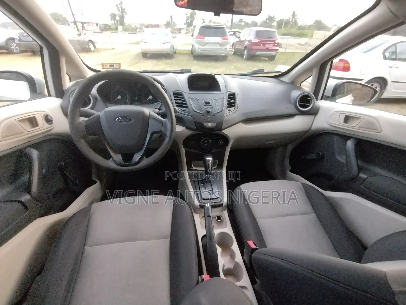 Ford Fiesta S Sedan 2013 White