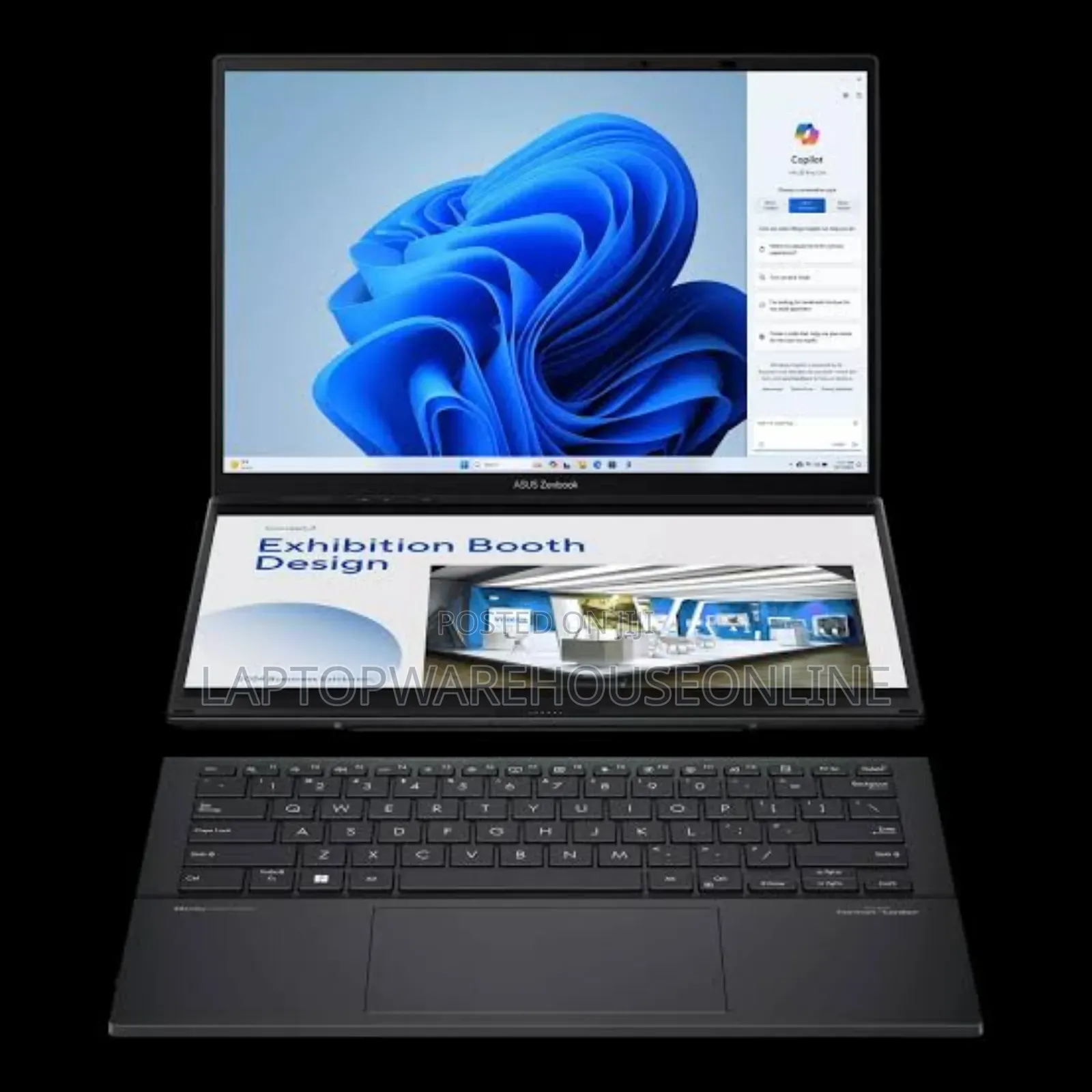 New Laptop Asus Zenbook Duo 14 32GB Intel Core Ultra 9 SSD 1T