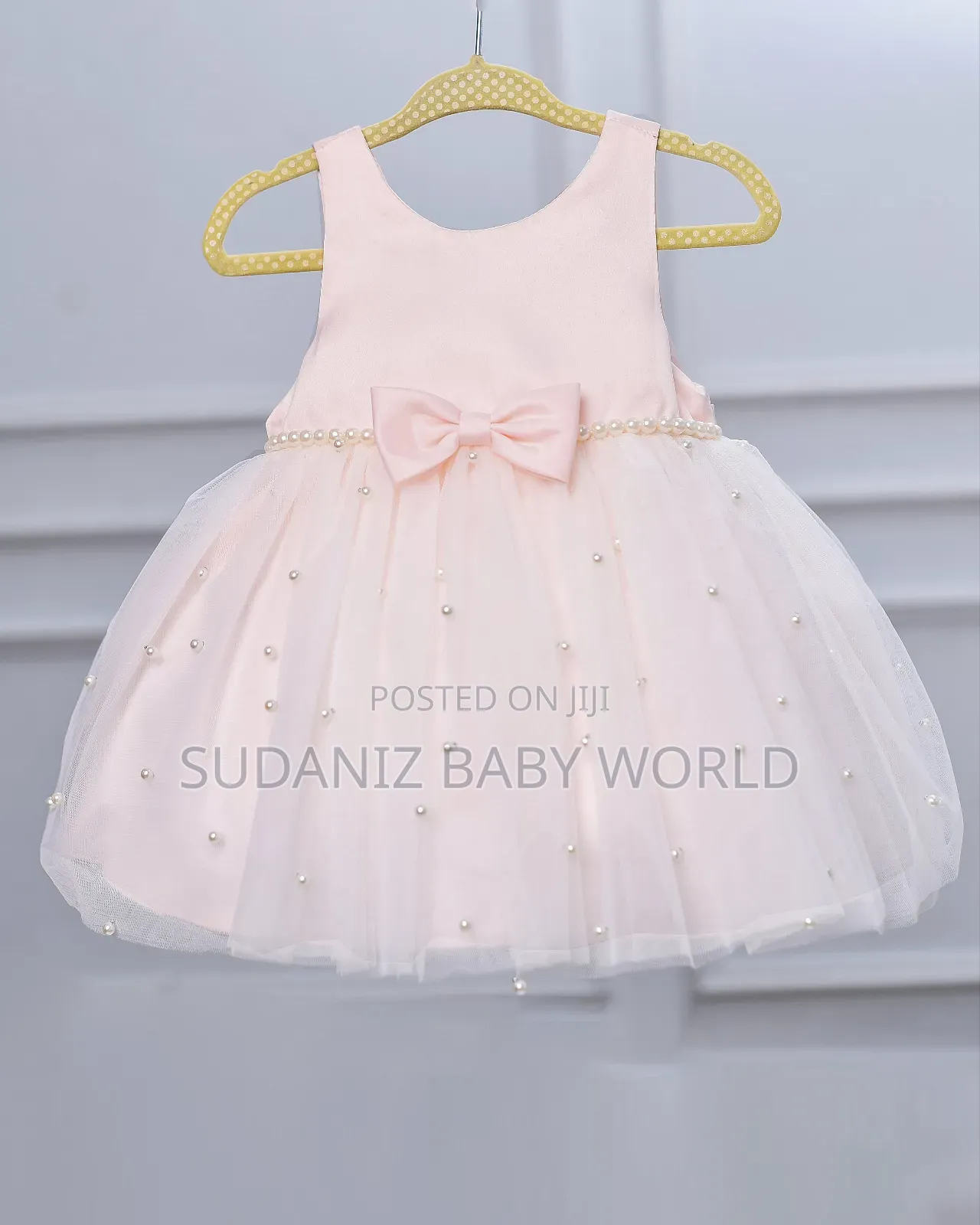 Baby Girl Pearl Ball Gown
