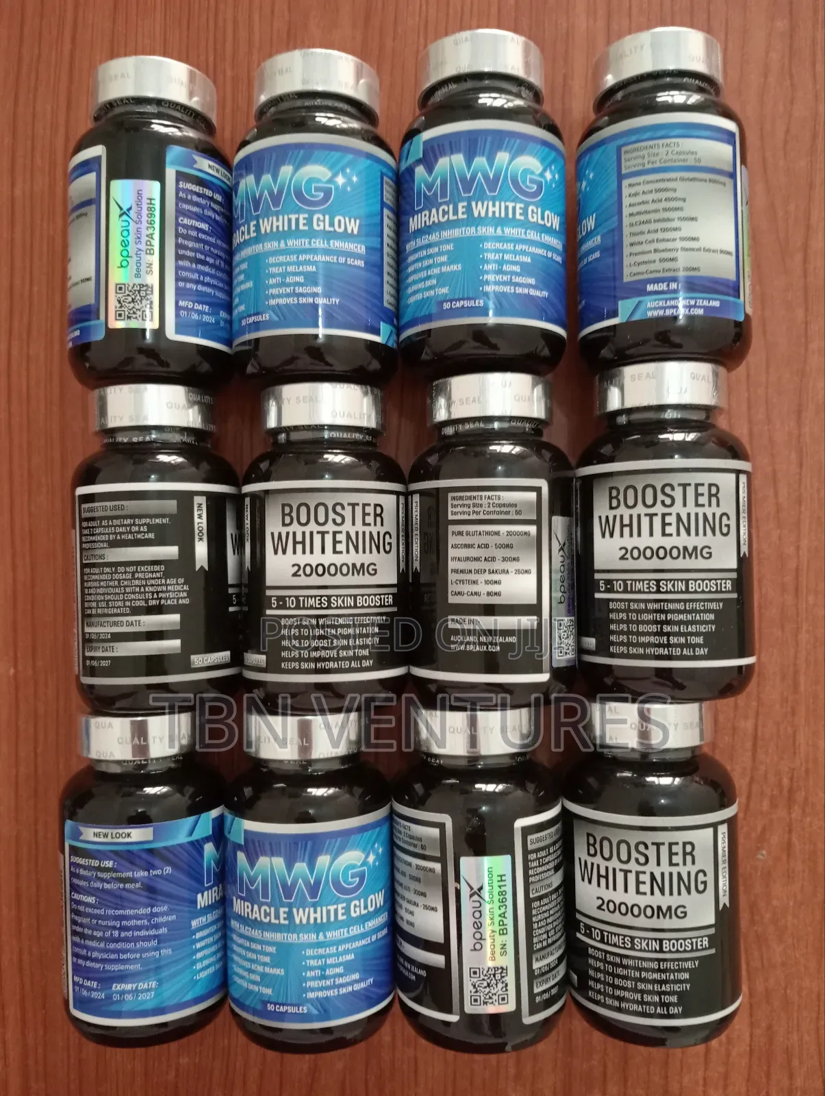 Glucenta Diamond, Whitening Booster, MWG Capsules