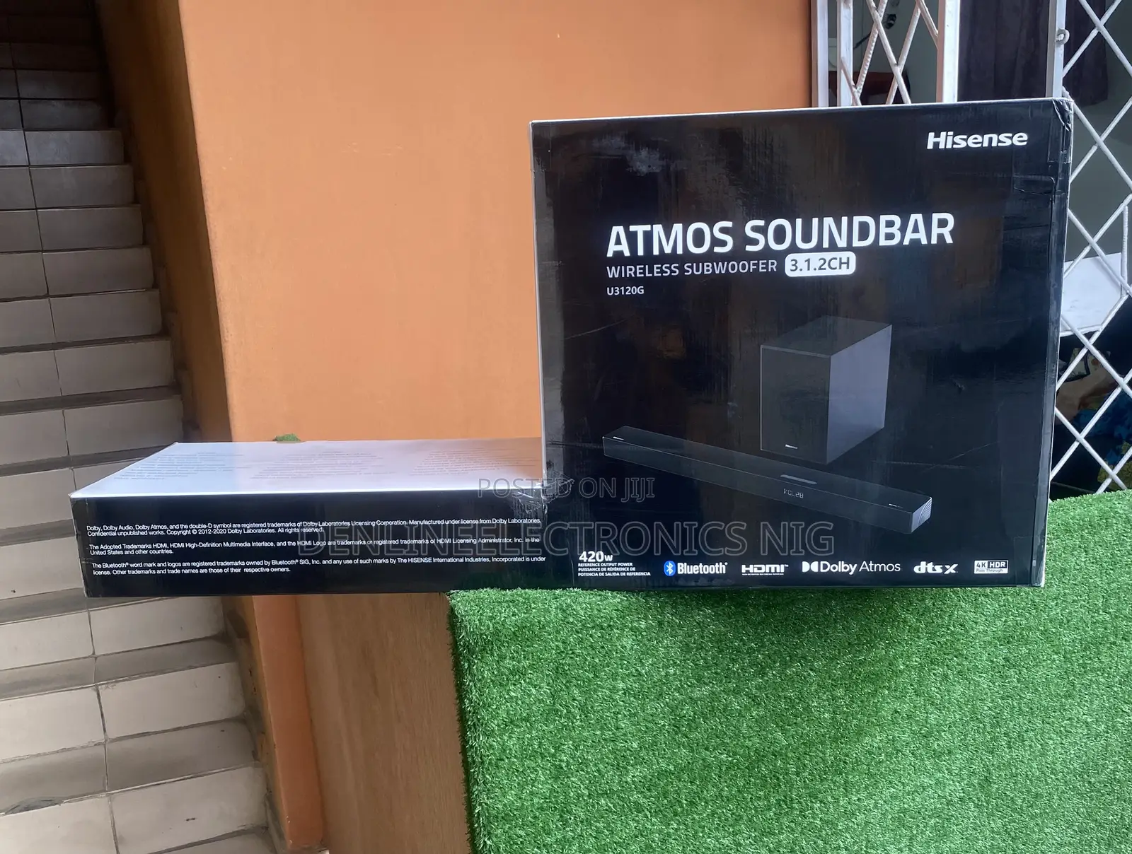 Hisense 420watts Bluetooth Sound Bar Speaker